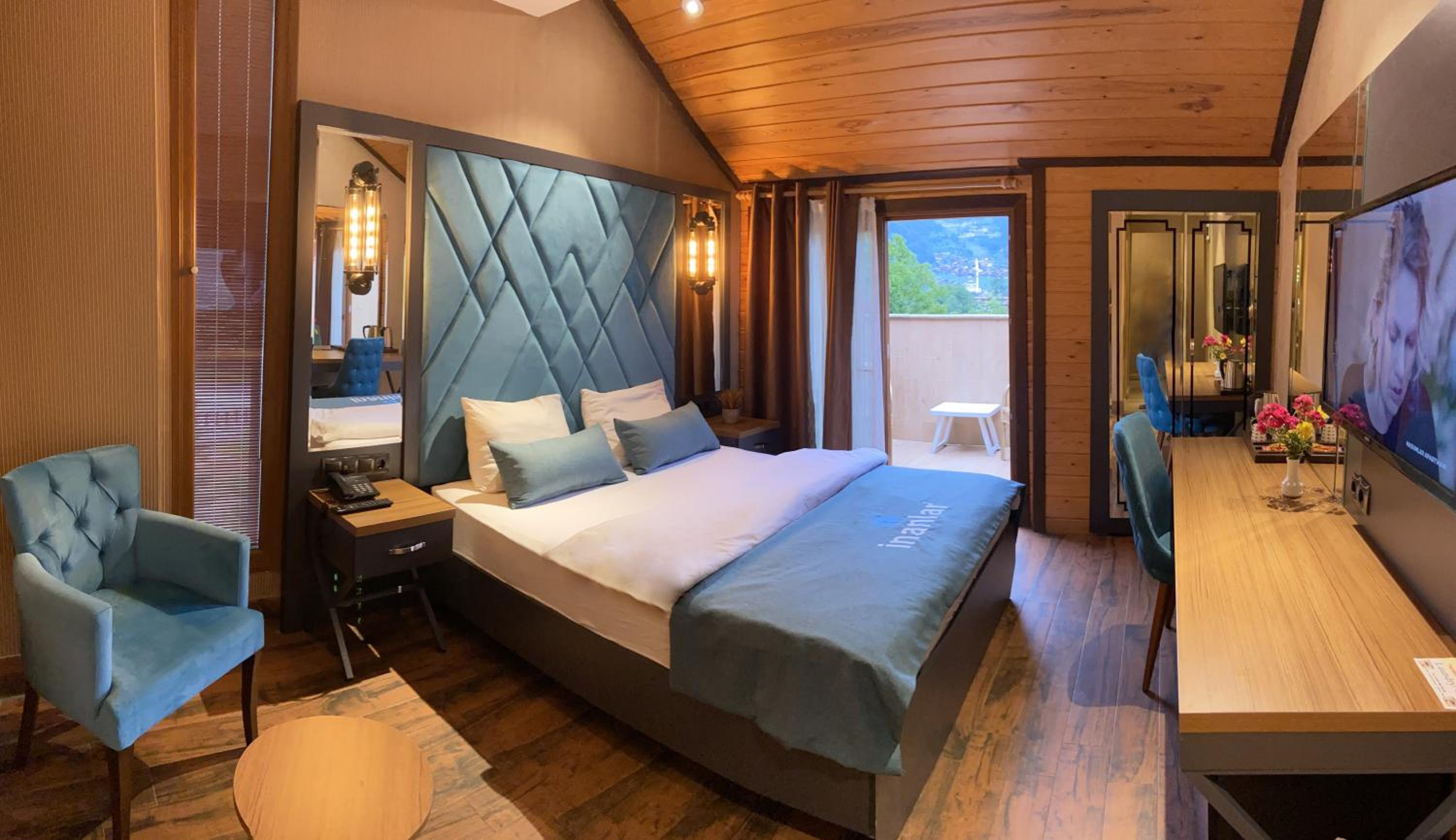 غرفة سوبيريور بسرير مزدوج، Inanlar Garden Hotel & Bungalow 2/9