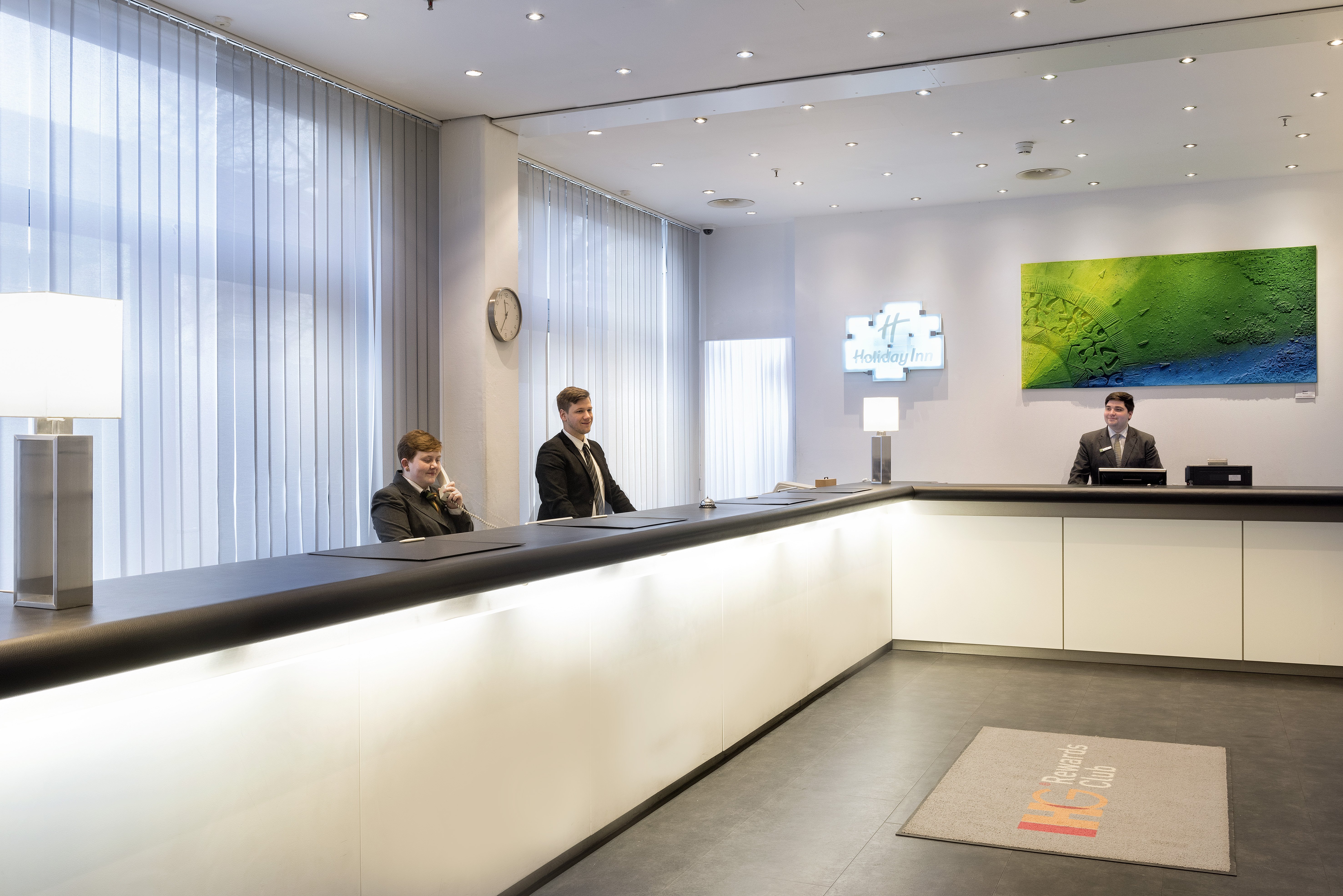Lobby at HOLIDAY INN BERLIN CITY WEST, BERLIN