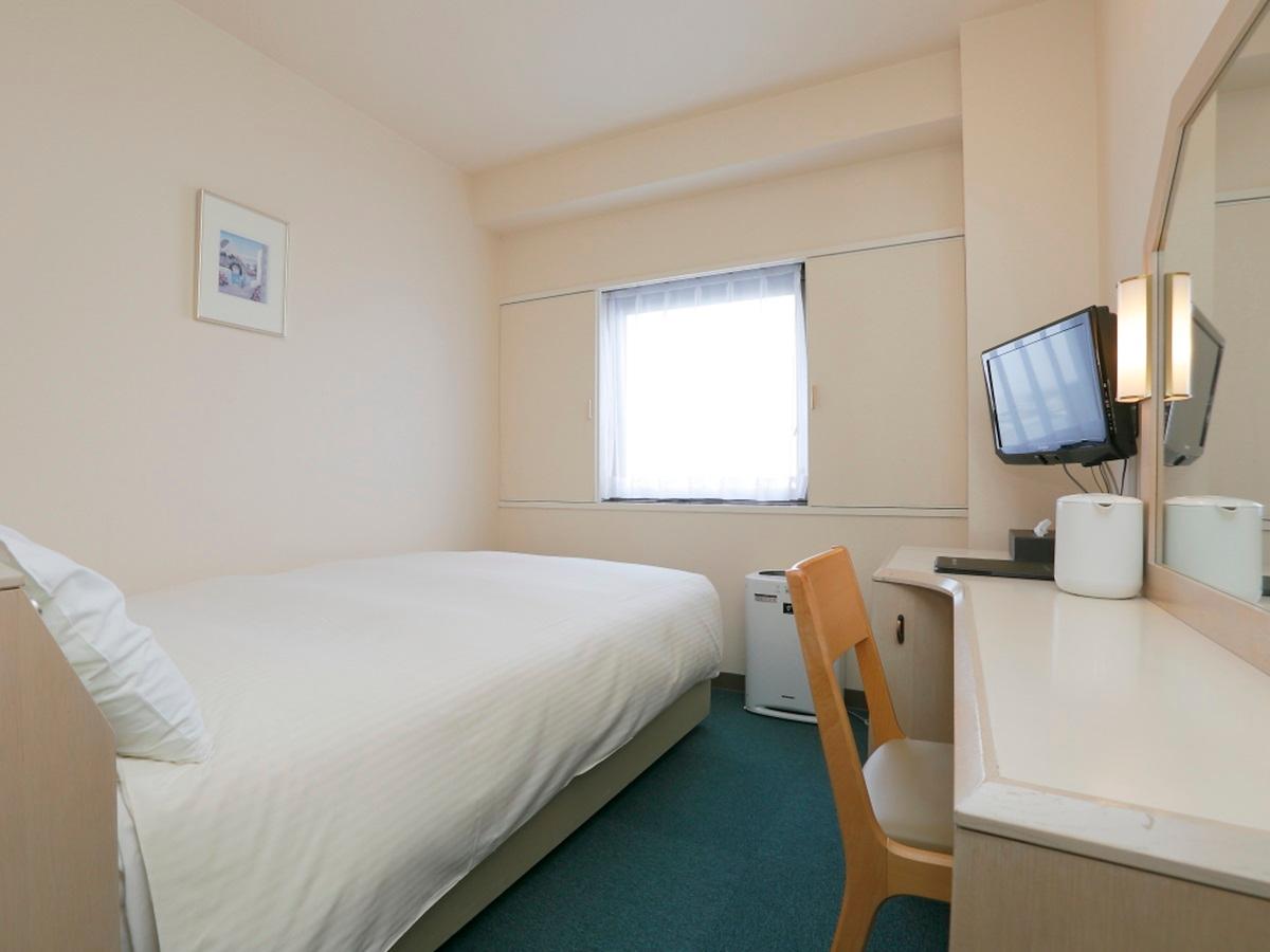غرفة بسرير نصف مزدوج، Aizuwakamatsu Washington Hotel 4/4