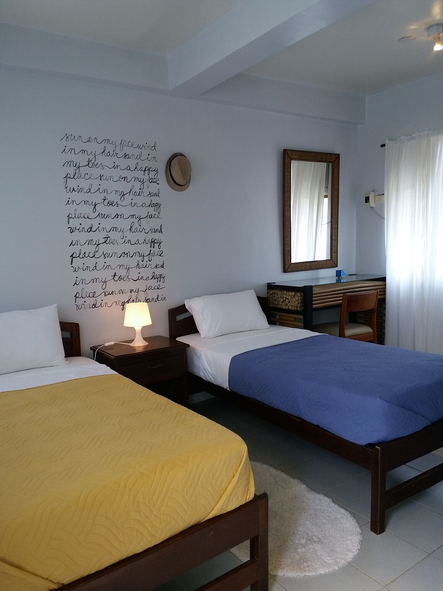 Private, Twin Beds