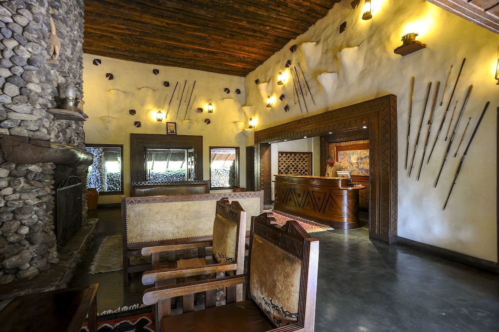 Lobby at Ngorongoro Serena Safari Lodge, NGORONGORO CONSERVATION AREA