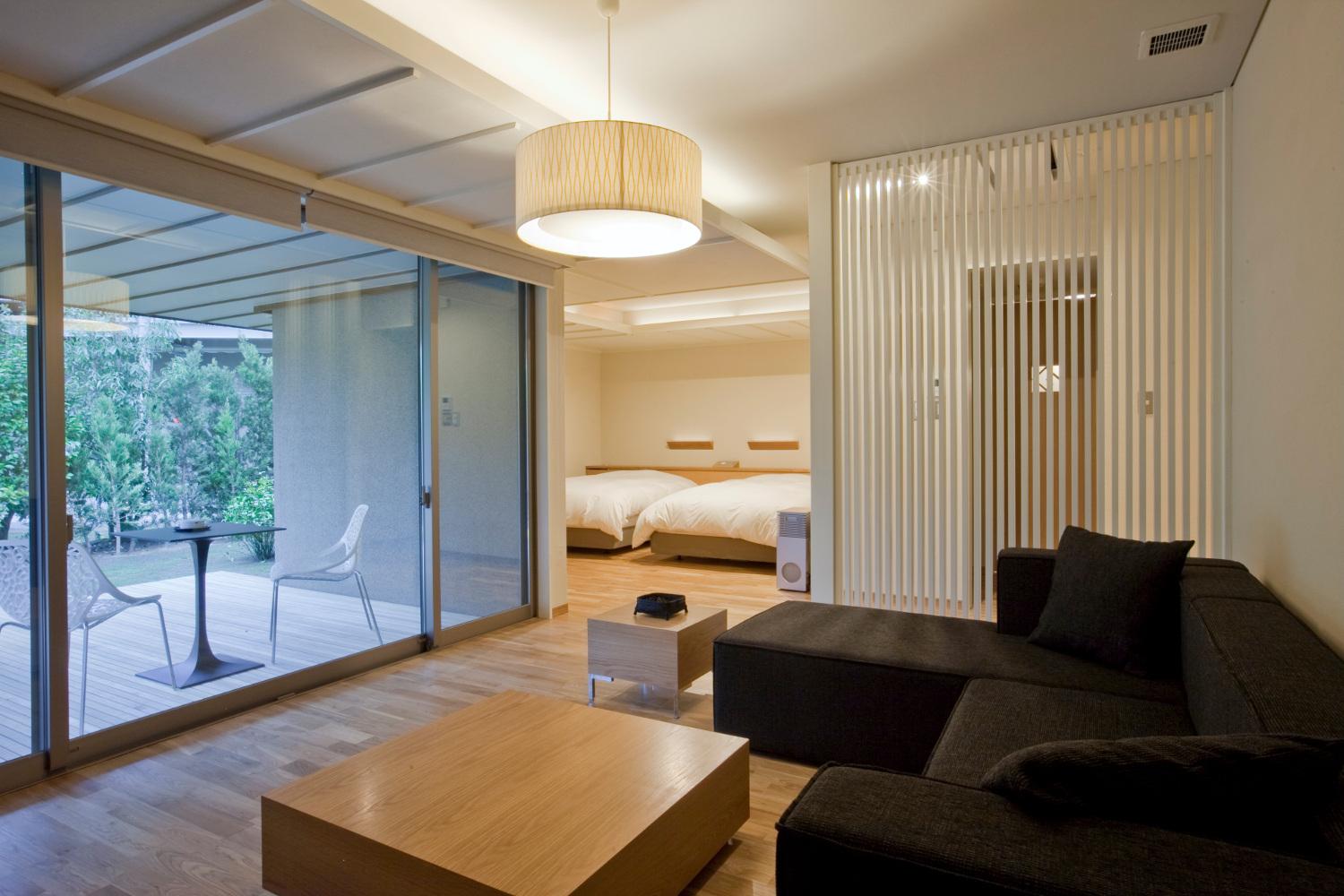 Central, Villa, Twin Beds, Garden View, Smoking Type Not Guaranteed، Amane Resort Gahama 2/2