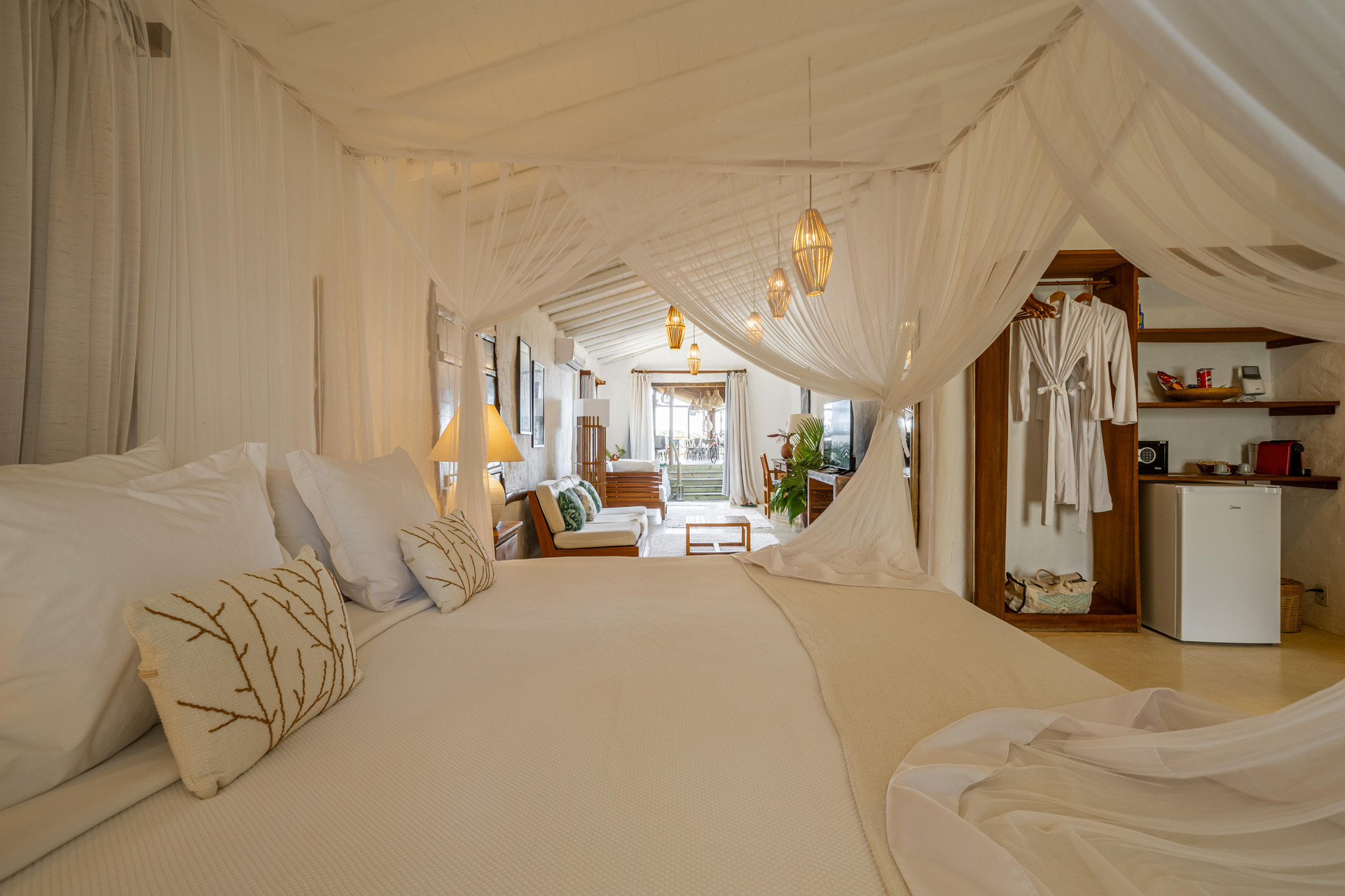 غرفة فاخرة بإطلالة على البحر، Hotel Boutique Bahia Bonita 4/7