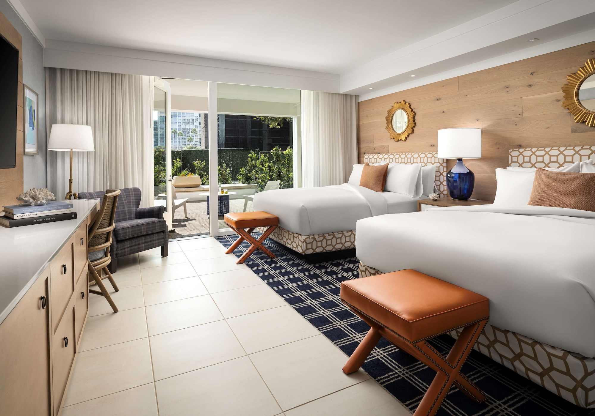 Cabana, 2 Queen Beds, Resort View, Terrace