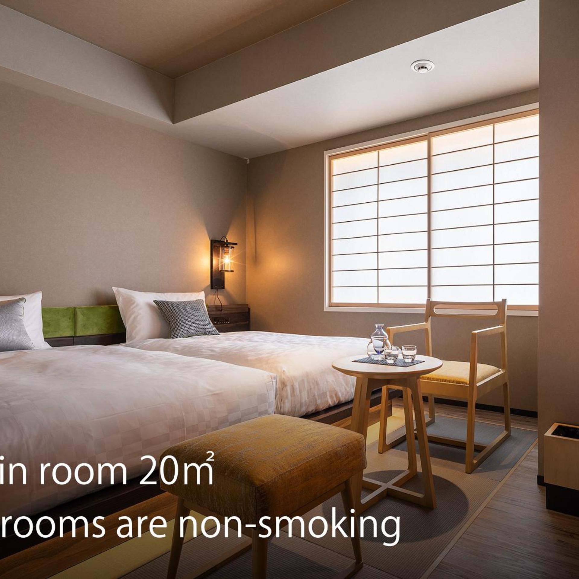 ROOM, TWIN BEDS