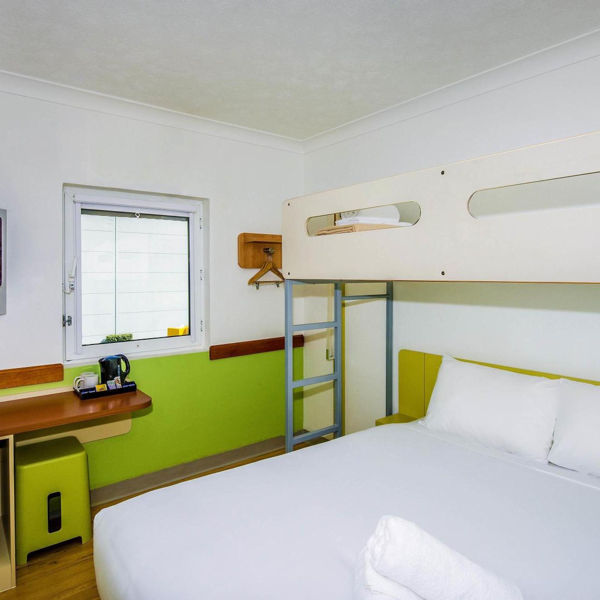 Standard, Single, Bunk Bed, Queen Bed