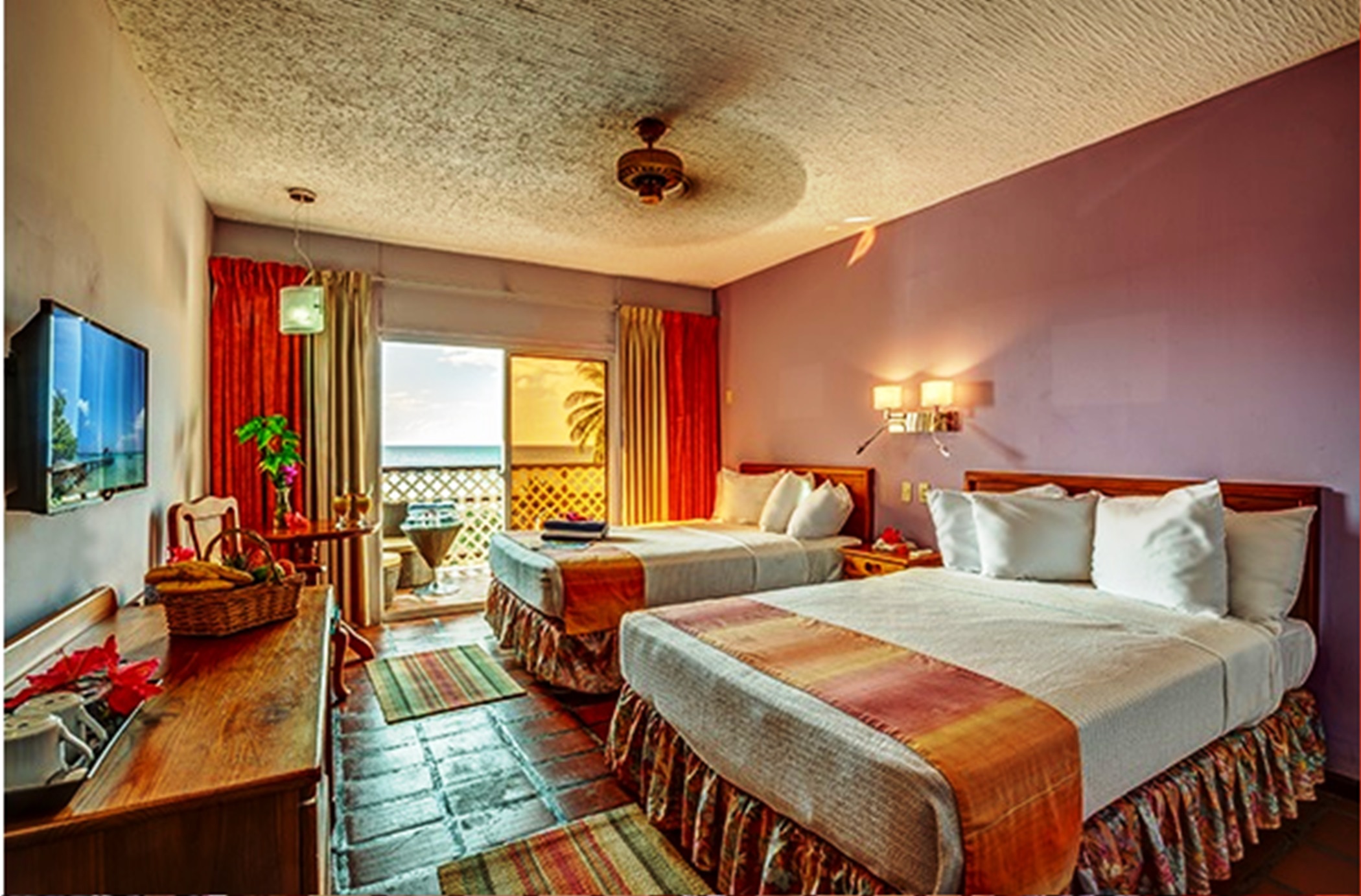 Ocean, Twin Beds