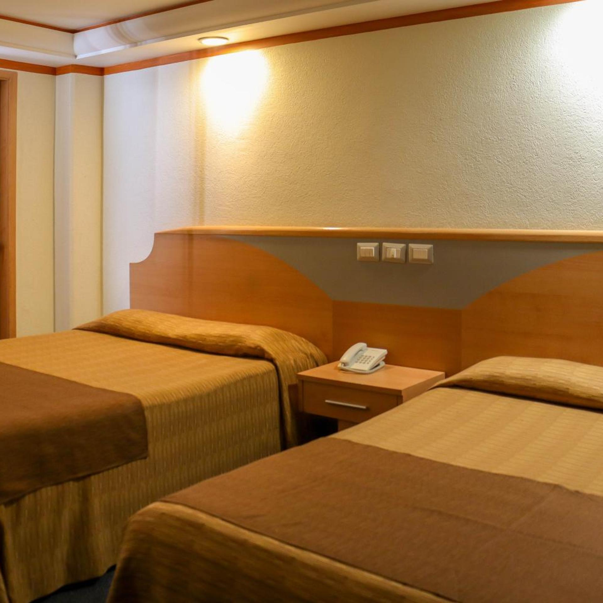 غرفة بسريرين مزدوجين، Hotel Milan 4/4