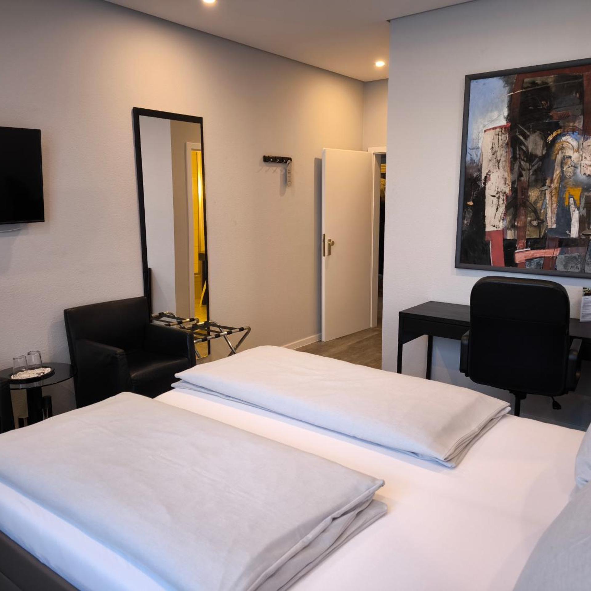 غرفة قياسية بسرير مزدوج، Hotel Meyer 7/10