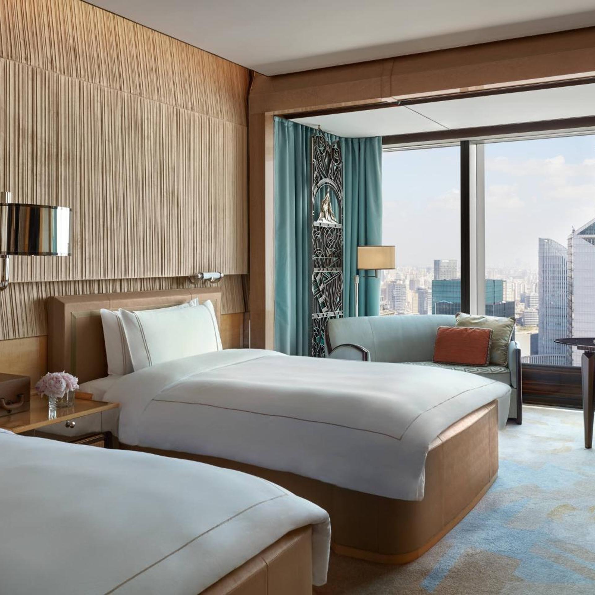 Room, Twin Beds, Pearl Tower