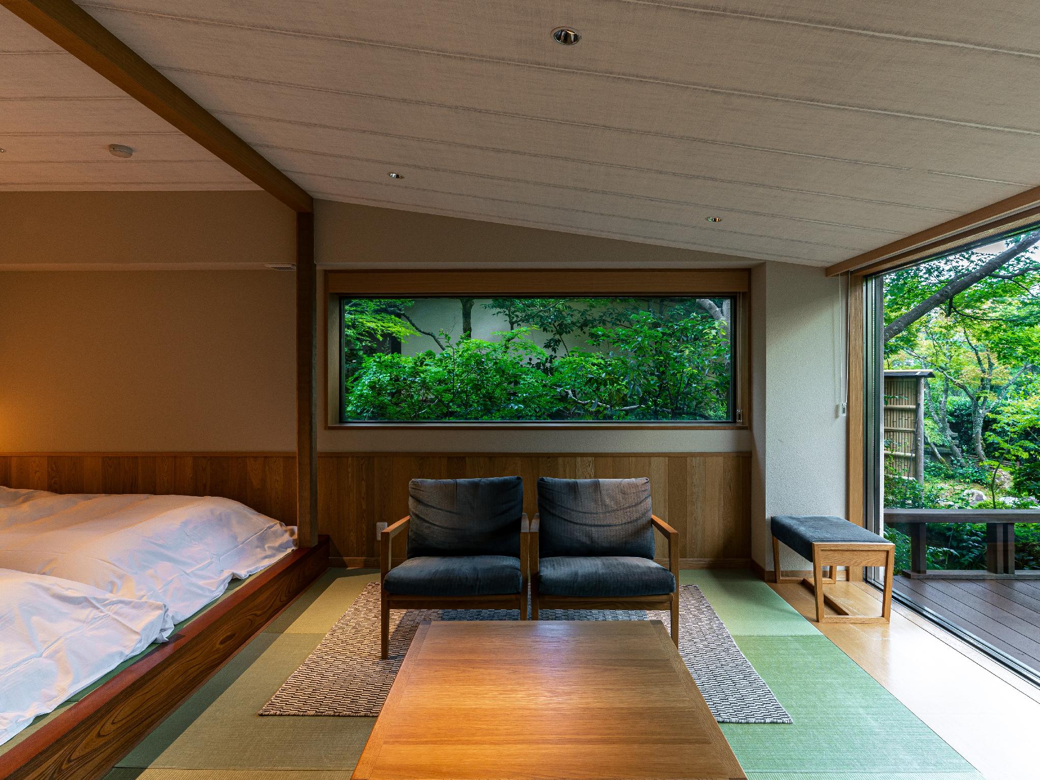 Japanese, Style, Modern, 2 Double Beds, 2 Futon Beds