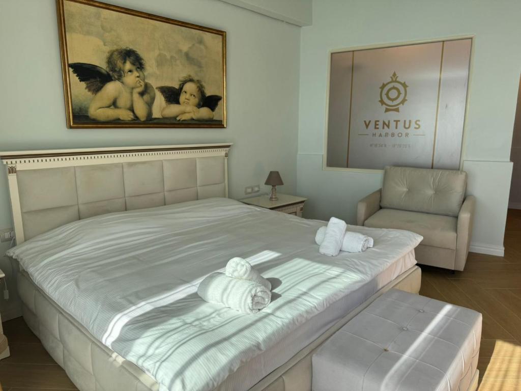 Room, Double Bed, Sea View