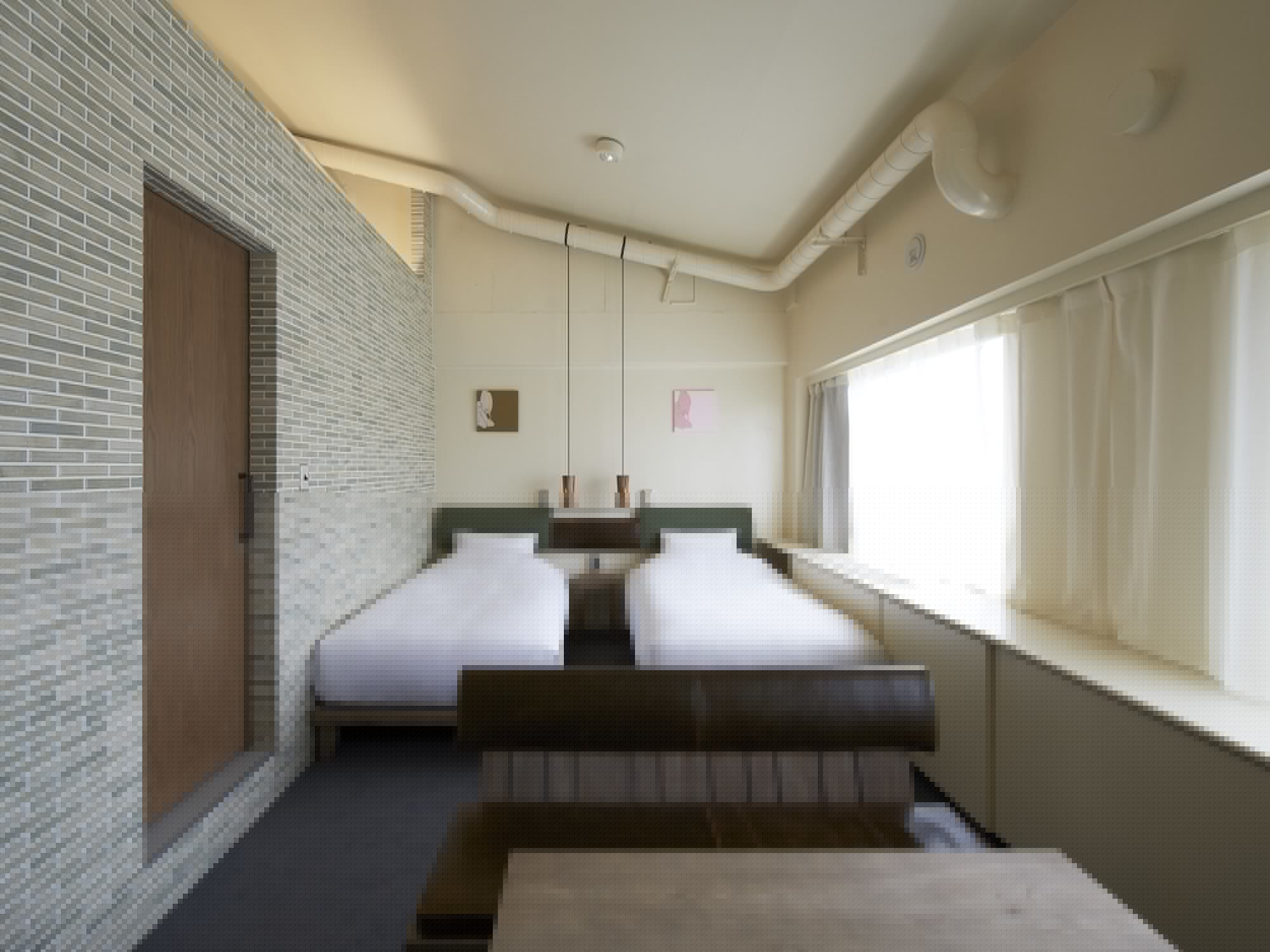 Room, Twin Beds, North Wing