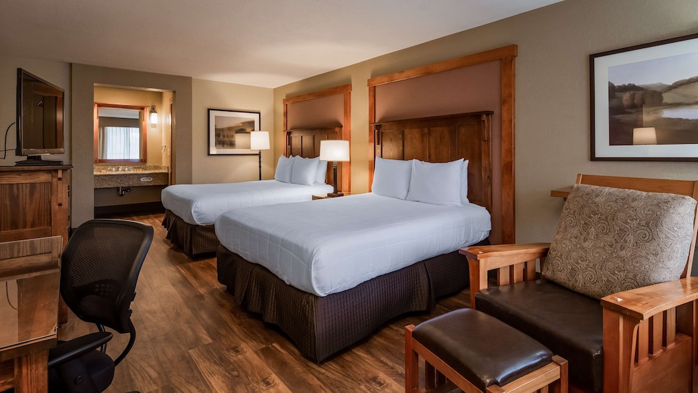 غرفة قياسية بسريرين كوين يُسمح فيها بالحيوانات الأليفة، Best Western Plus High Country Inn 8/10