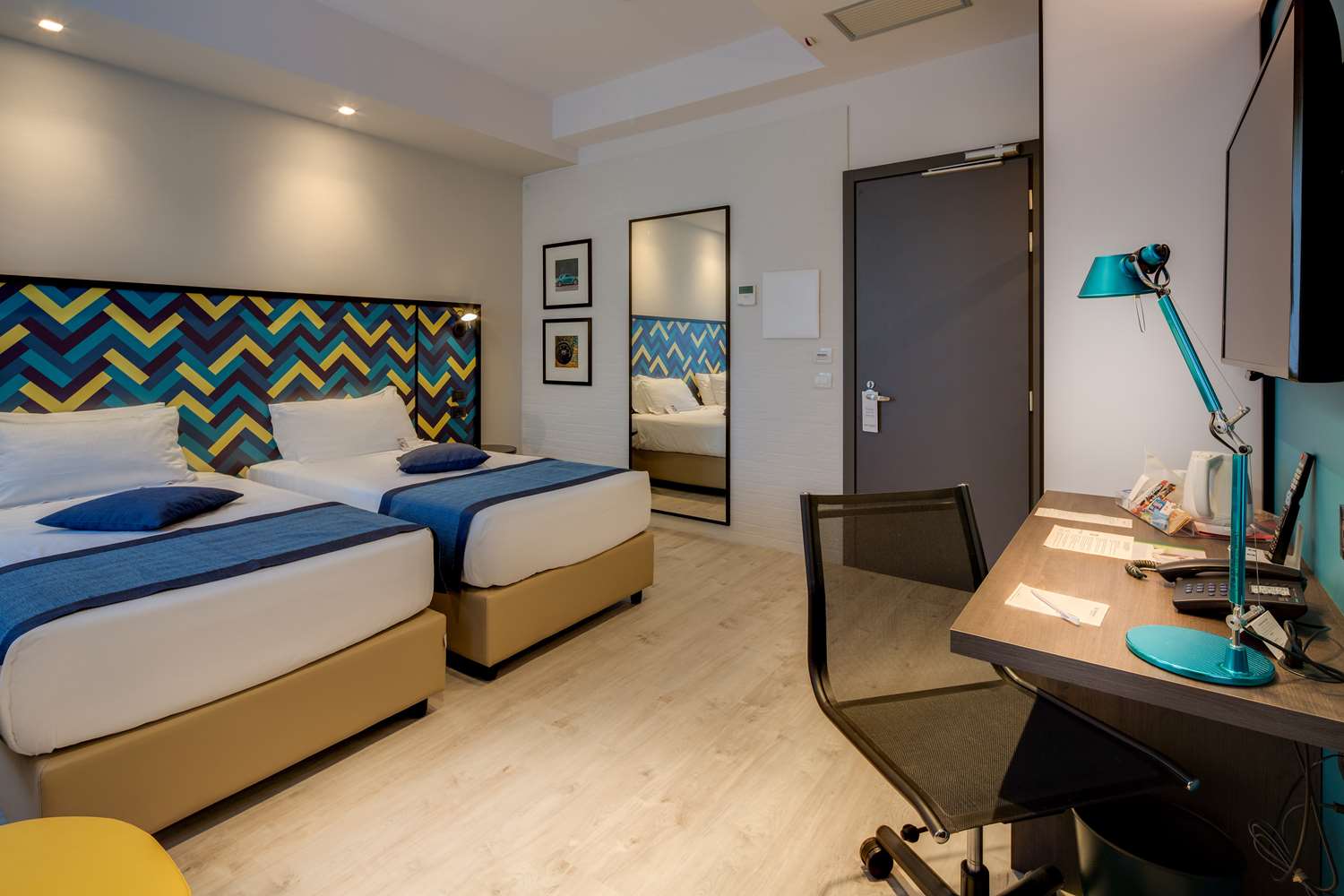 غرفة ديلوكس بسريرين منفصلين، Best Western Hotel Cristallo 3/5