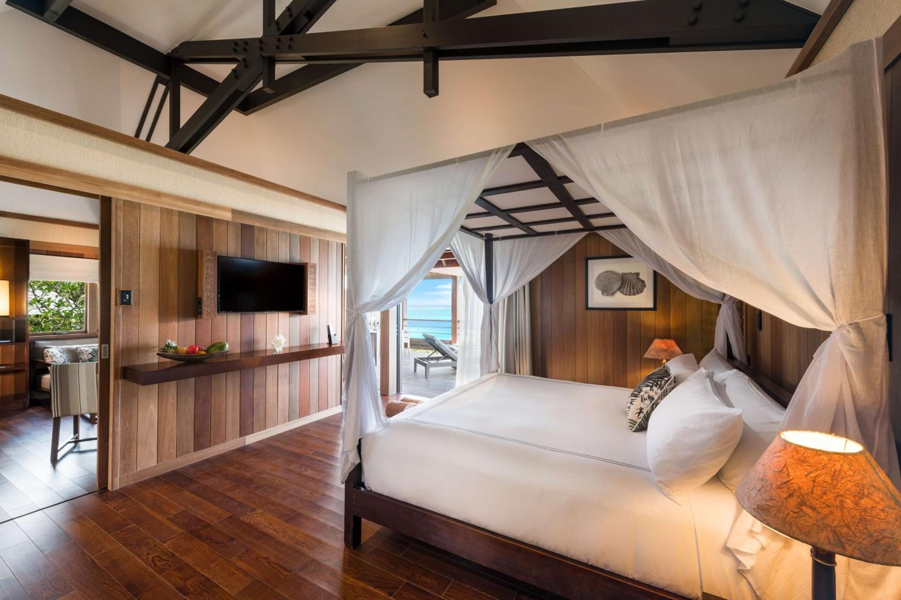 Villa, Lagoon and Pool View