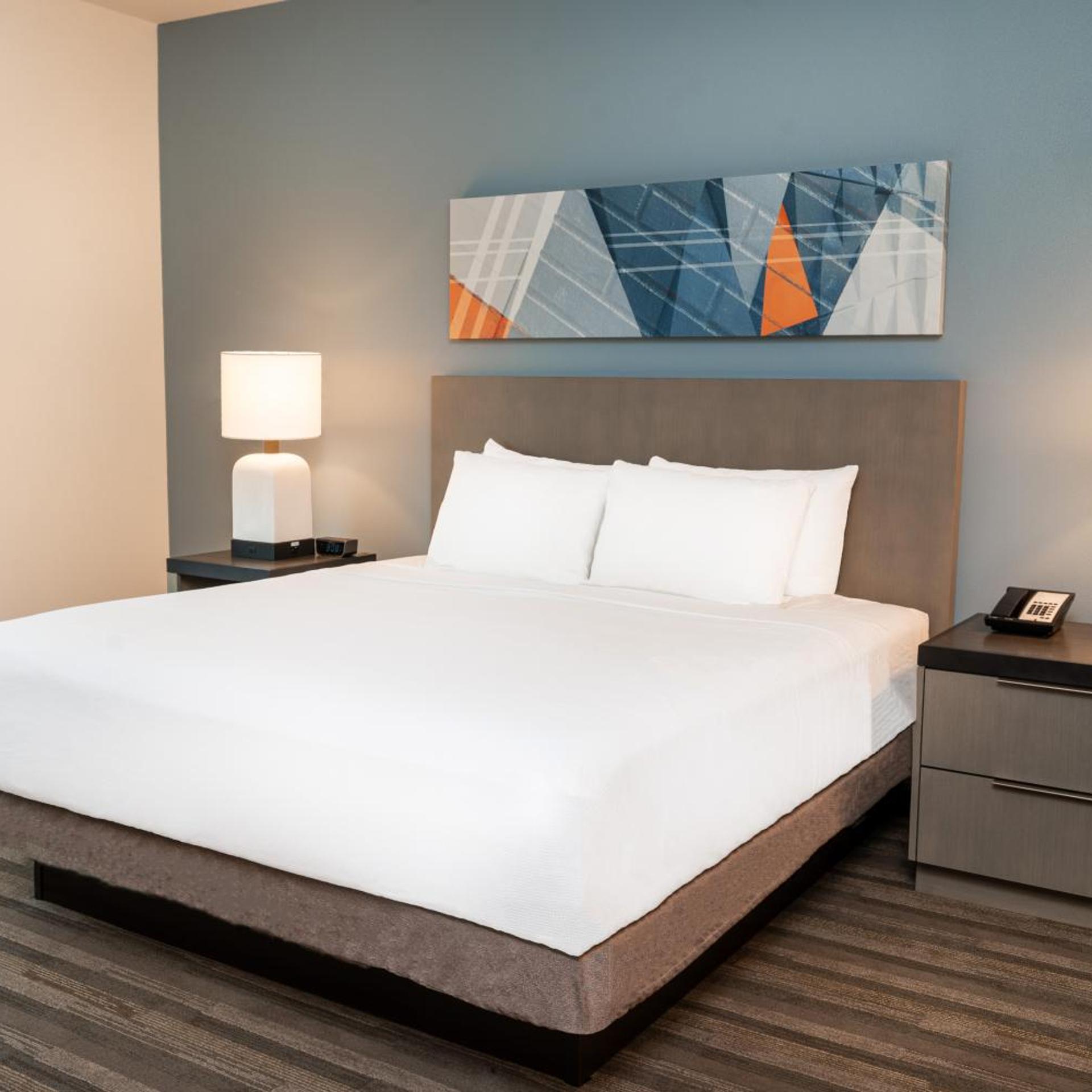 Room, King Bed, Sofa, Den, Accessible
