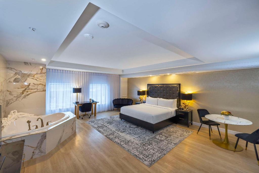 Efficiency, Suite, King Bed