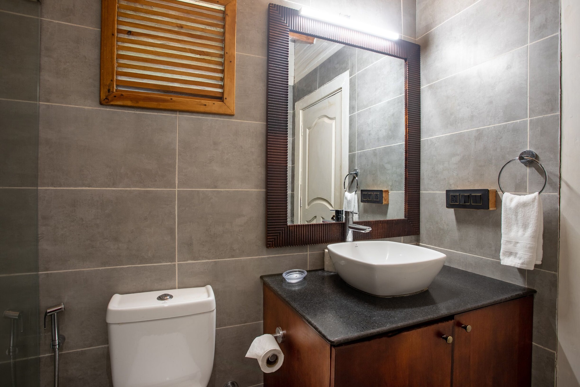 شاليه بسرير مزدوج بإطلالة على الحديقة، Stonewater Eco Resort 9/10