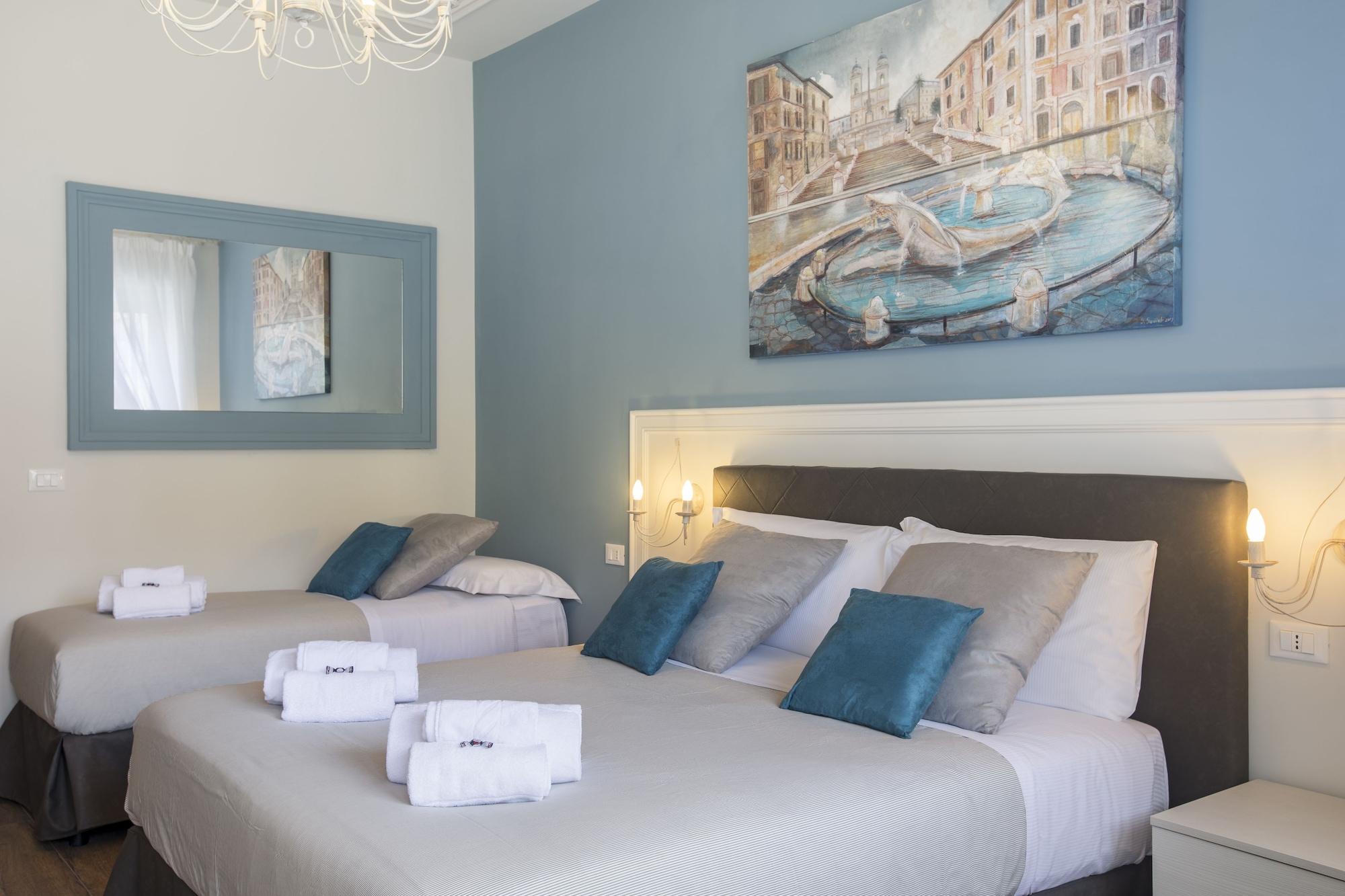 ROOM, TRIPLE, BALCONY