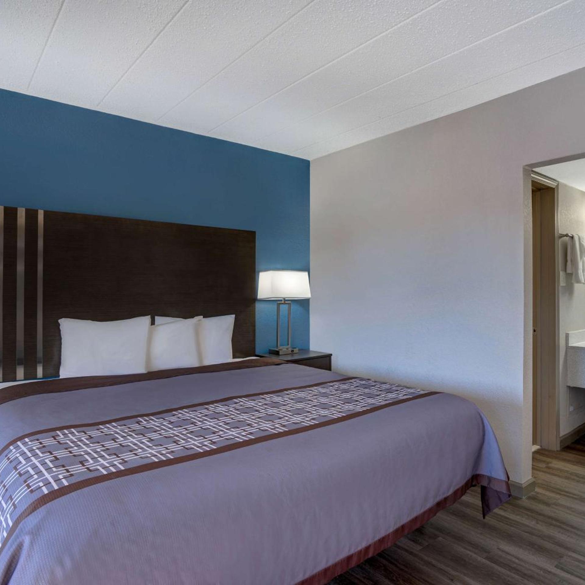 1 Queen Bed ADA/RI Shower/Micfridge