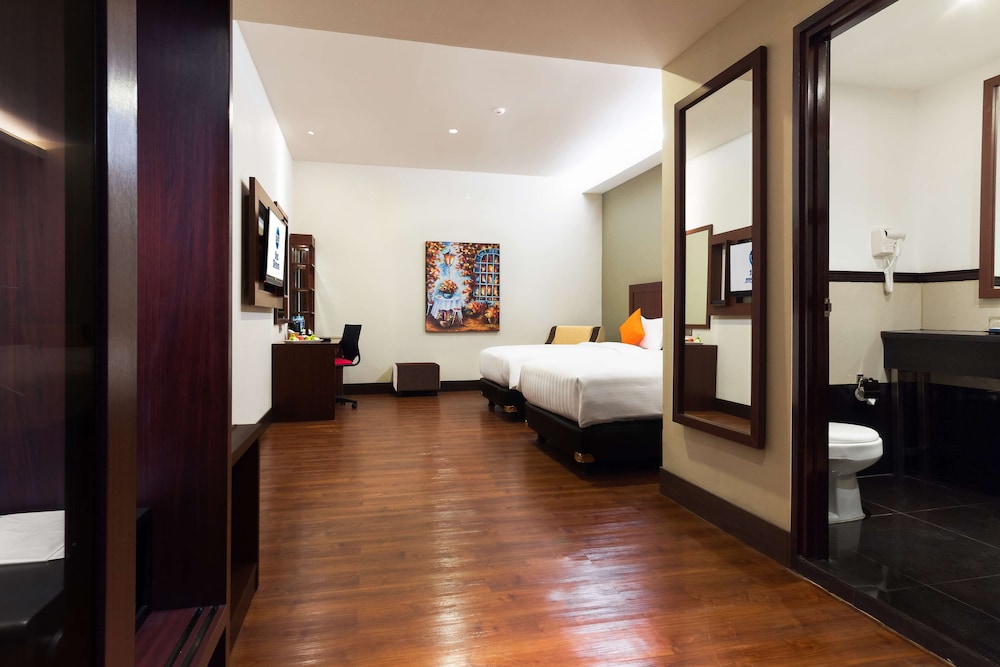 Executive, Twin Beds, No Window