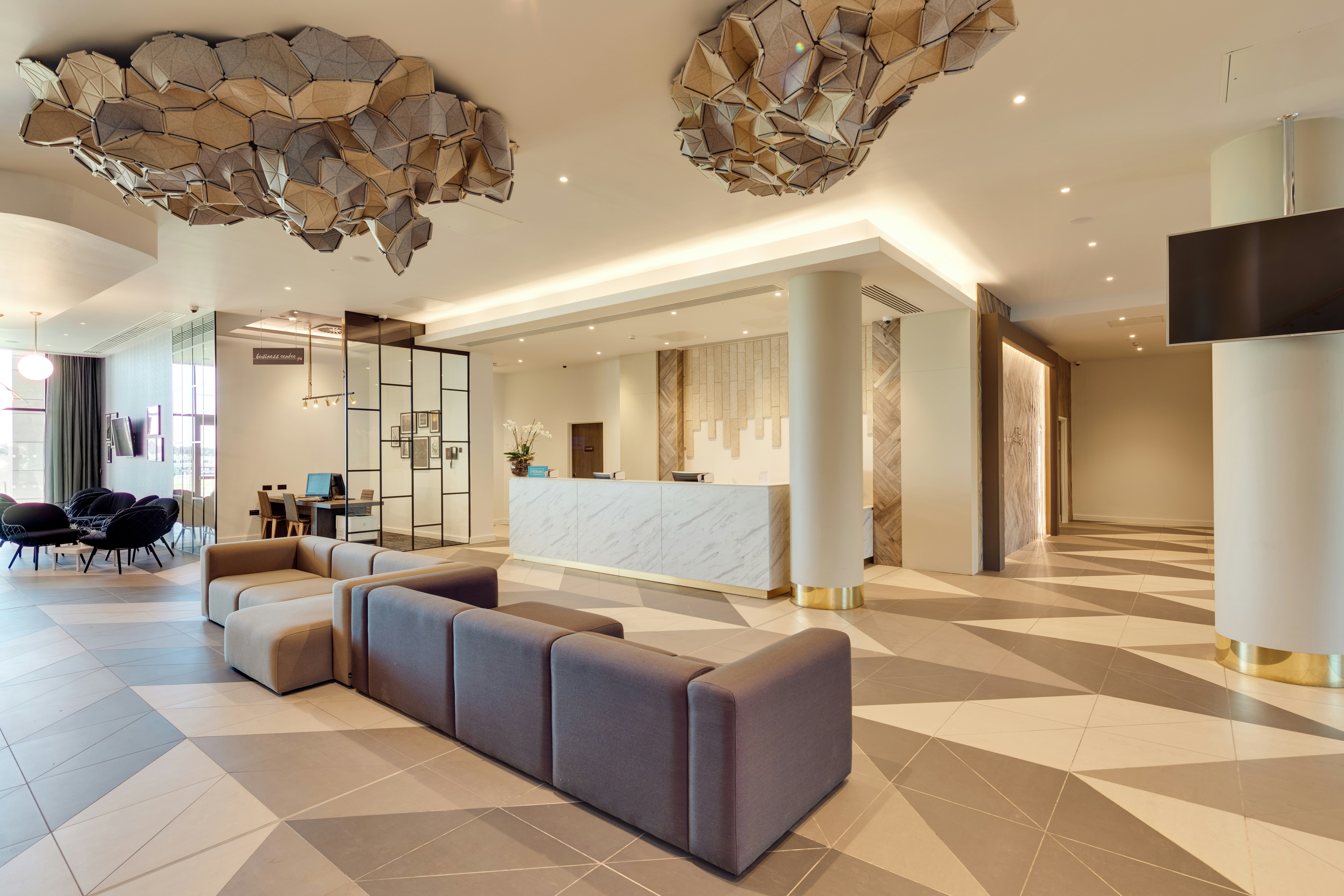 Lobby at Hilton Garden Inn Doncaster Racecourse, DONCASTER