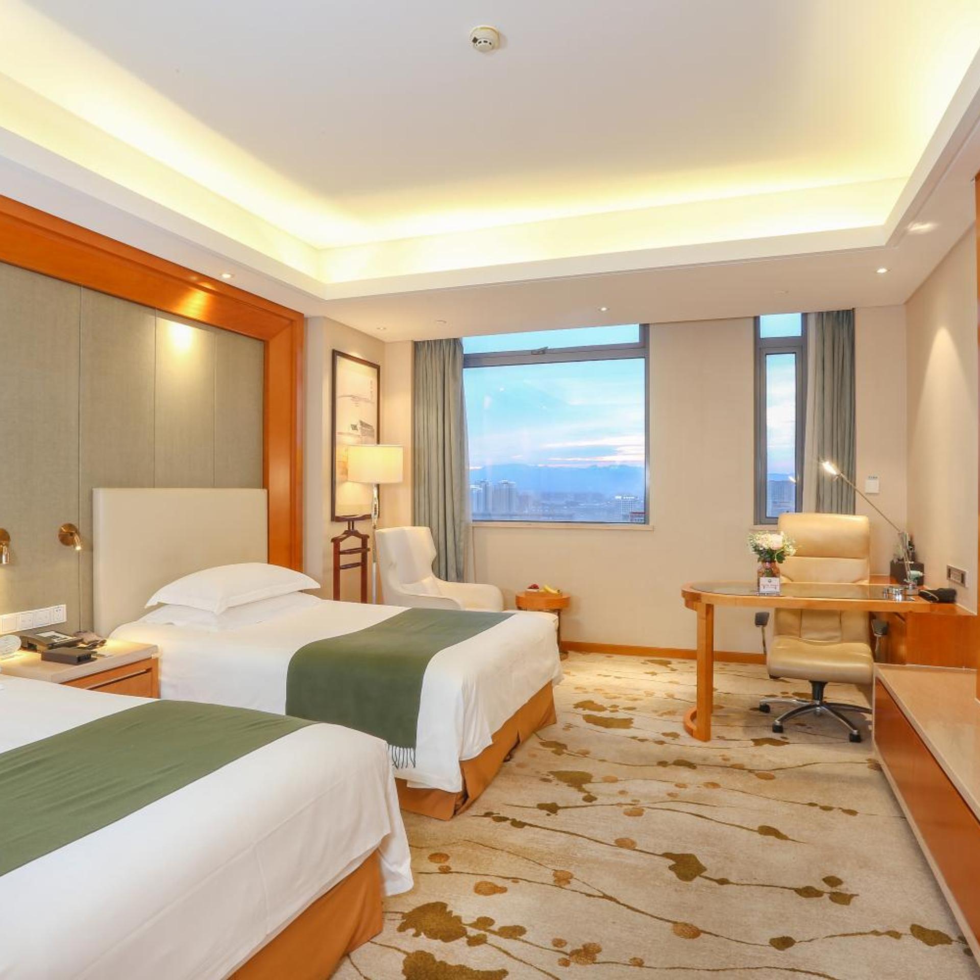 Business, Single Bed, City View