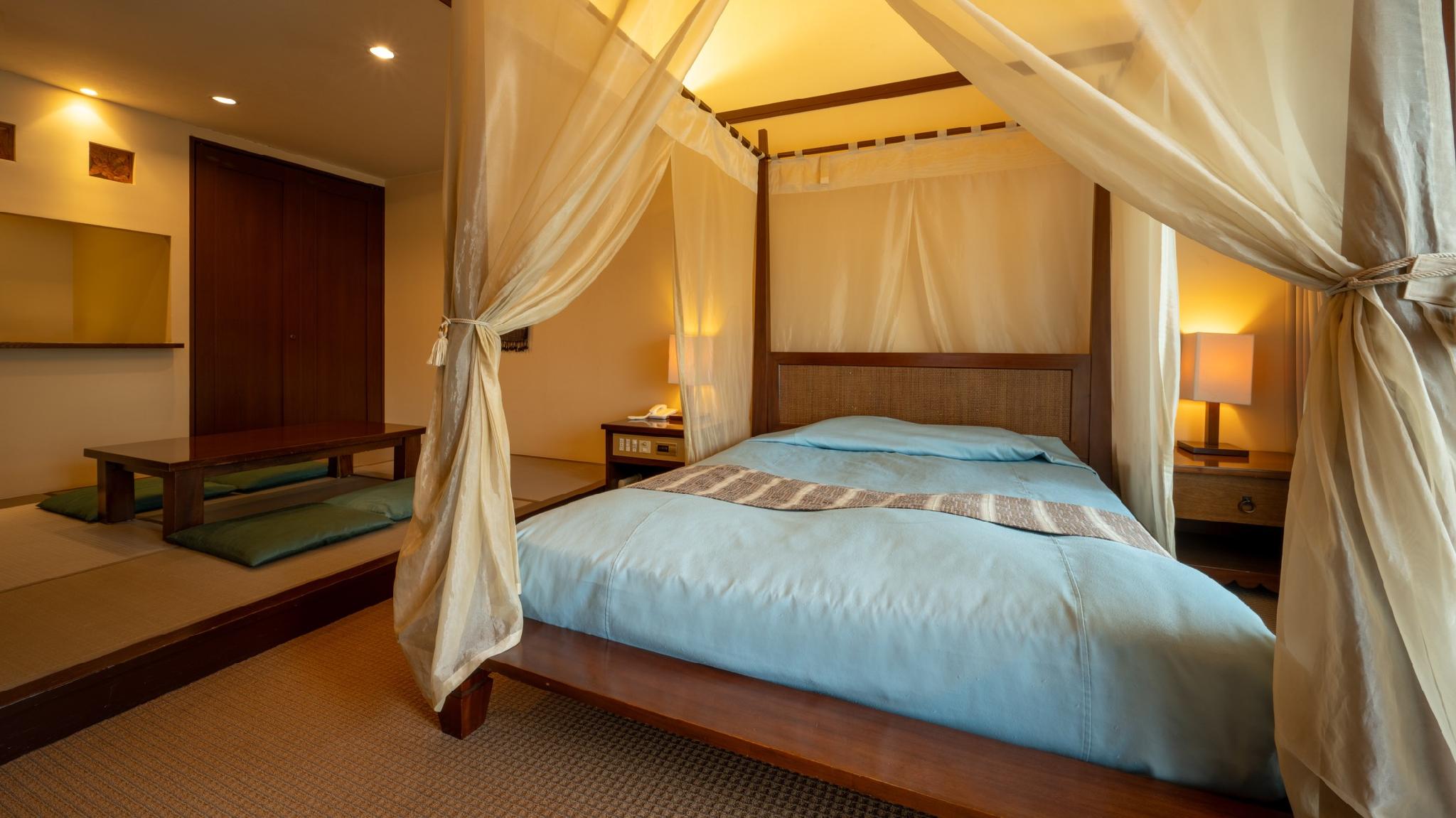 Japanese Western, Oriental, Double Bed