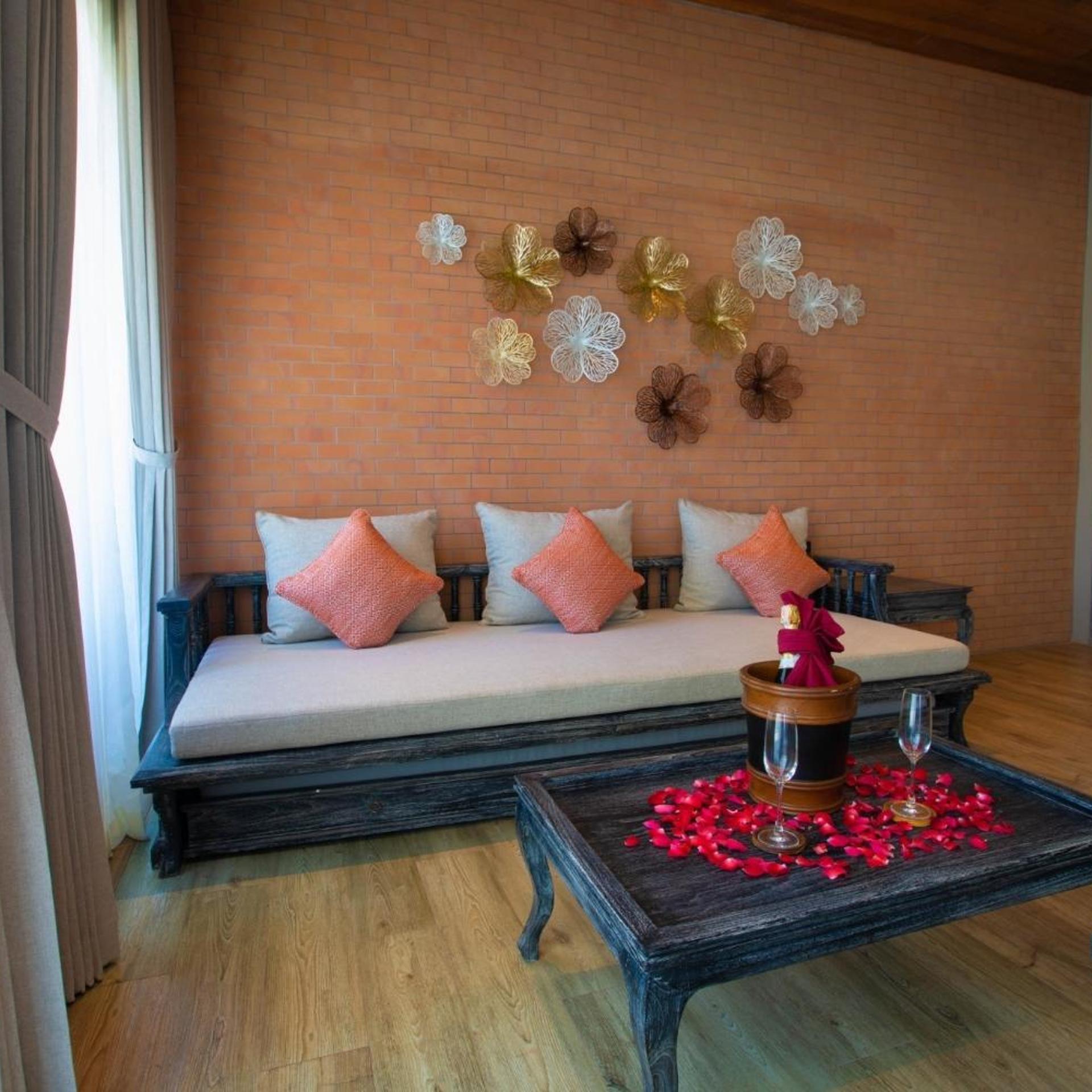 جناح عائلي بإطلالة على الحديقة بجاكوزي، Ananya Lipe Resort 3/7