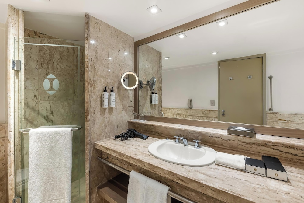 جناح بسرير كينج بإطلالة على المدينة بغرفة نوم واحدة مع دخول صالة النادي، Intercontinental Sao Paulo 9/10