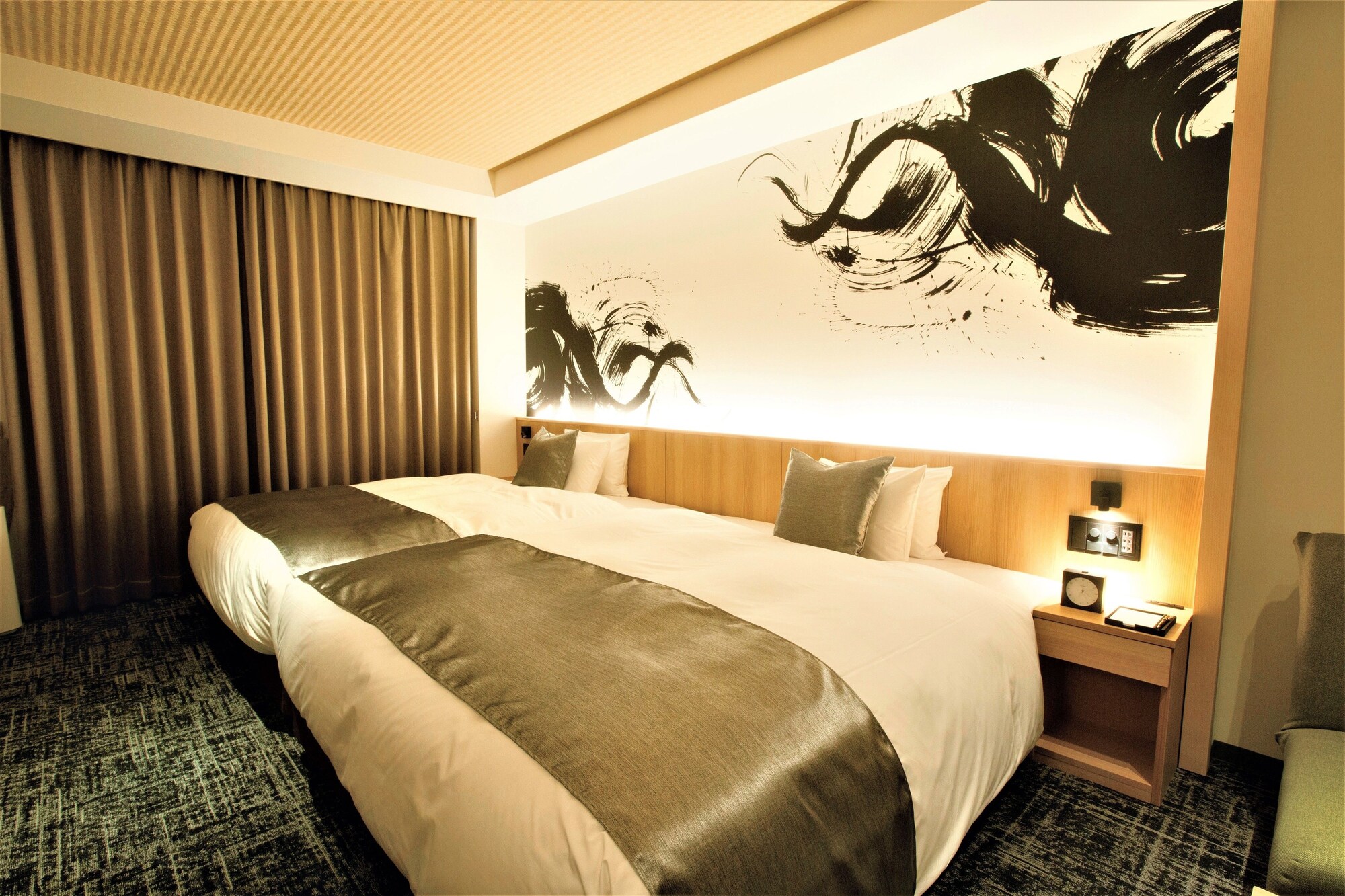 غرفة سوبيريور بسريرين كوين، Homm Stay Nagi Sanjo Kyoto By Banyan Group 4/5