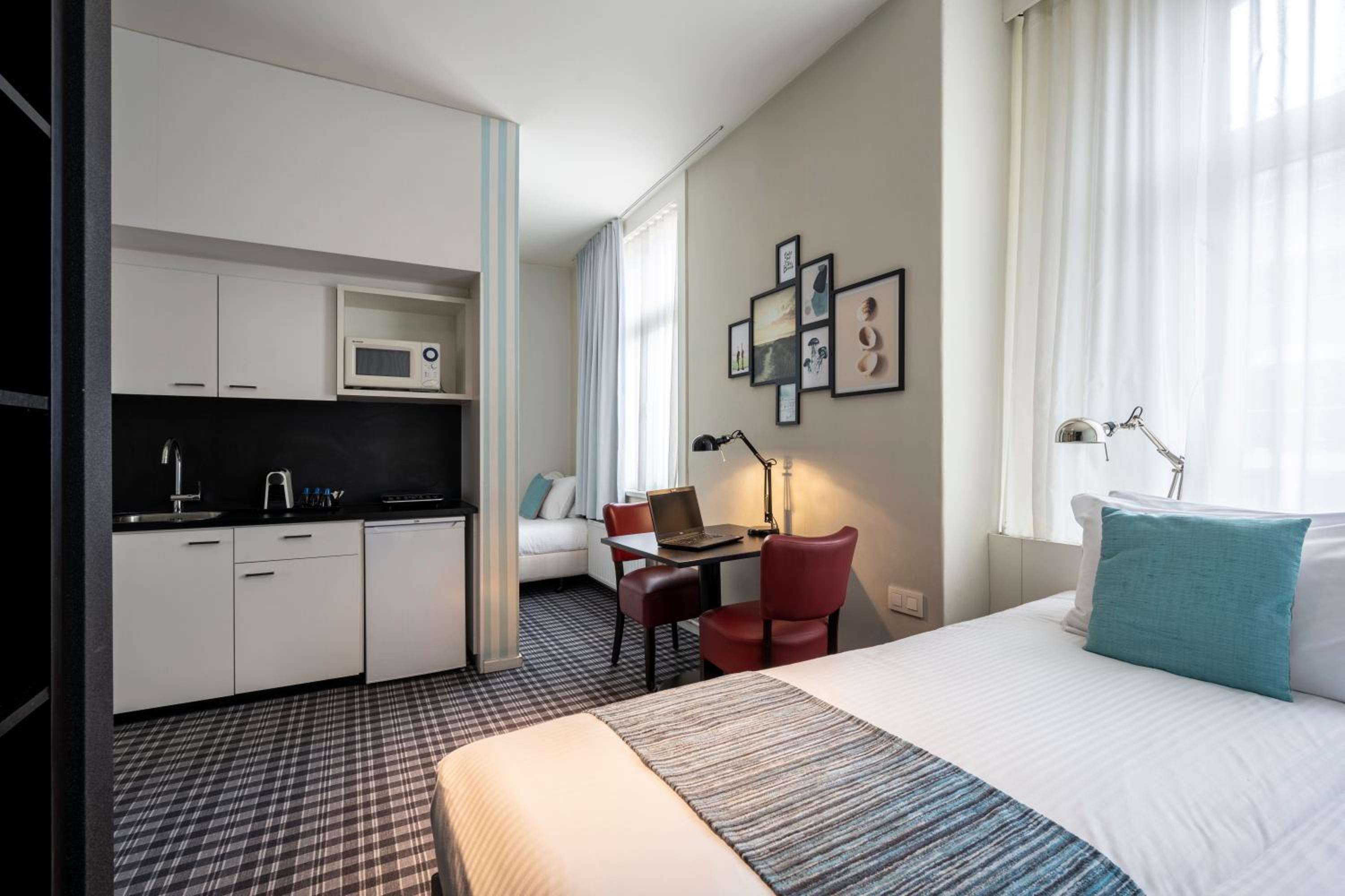 استوديو ديلوكس بمطبخ، Leopold Hotel Ostend 3/10