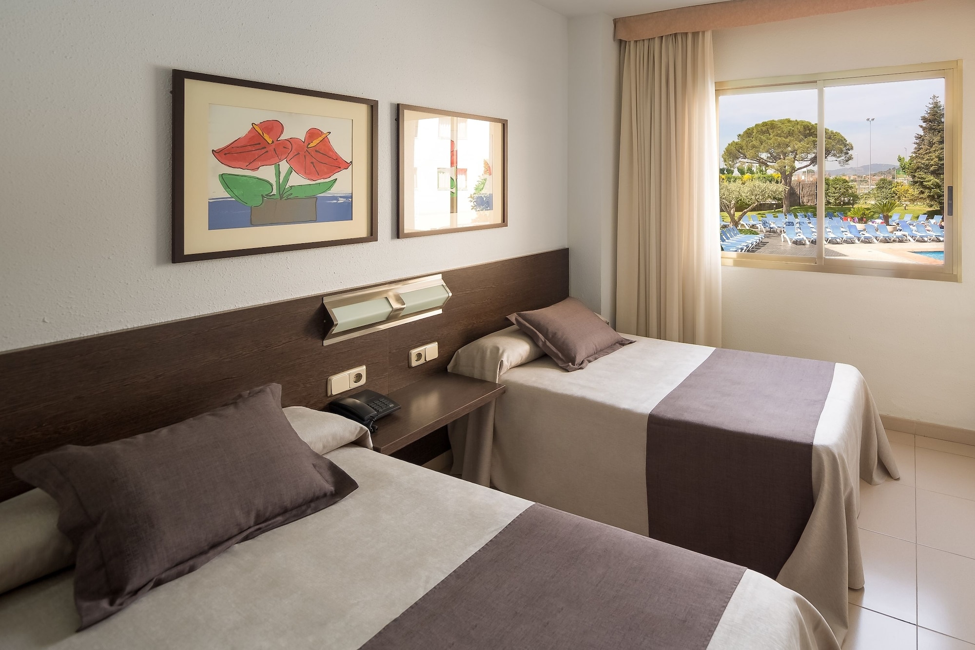 جناح استوديو بريميوم بسرير كوين بإطلالة على المسبح، AQUA Hotel The Breeze - All Inclusive - Adults Only 5/9