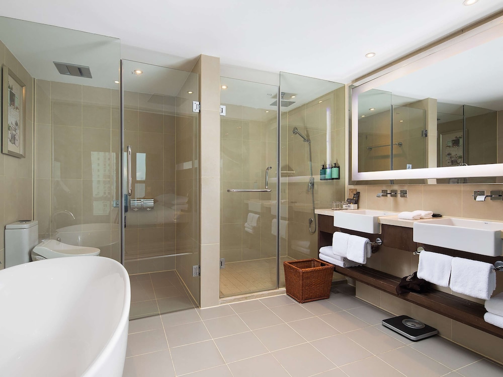 غرفة تنفيذية بسرير كوين بإطلالة على المدينة، Novotel Nanjing Central Suning 8/10