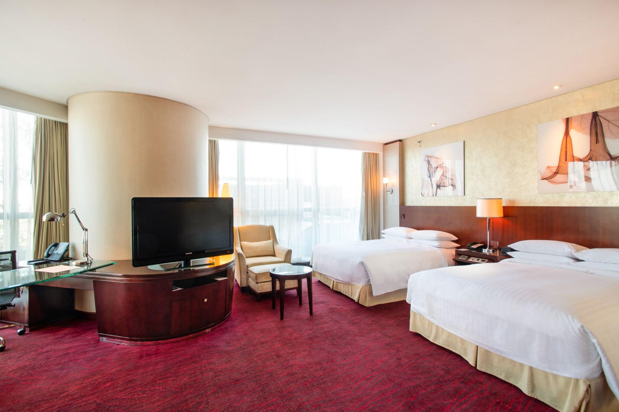 Executive, Studio, 2 Double Beds, Beijing Marriott Hotel Northeast 3/6