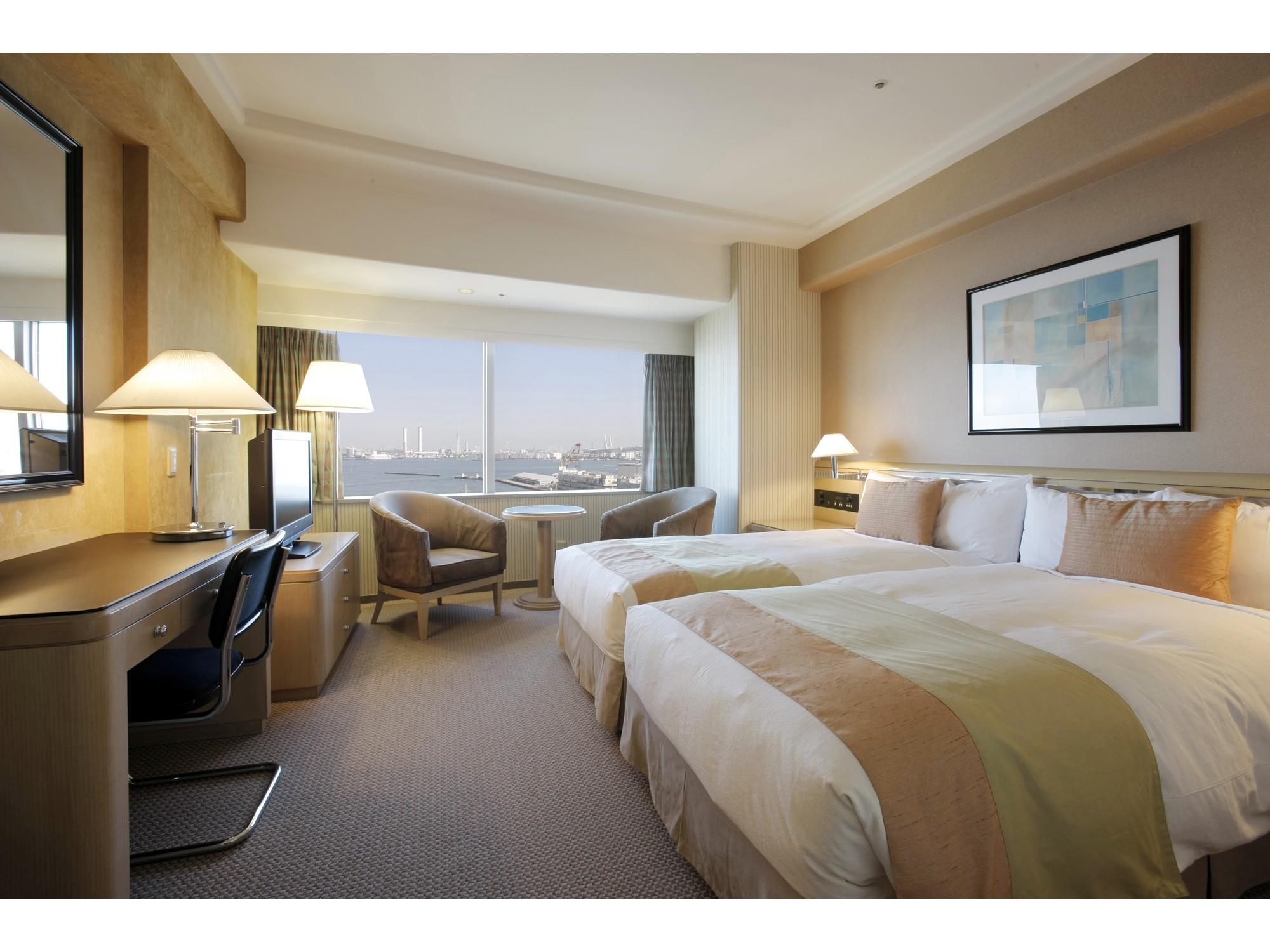 Tower, Standard, Twin Beds, Bay View, Ocean View, Smoking