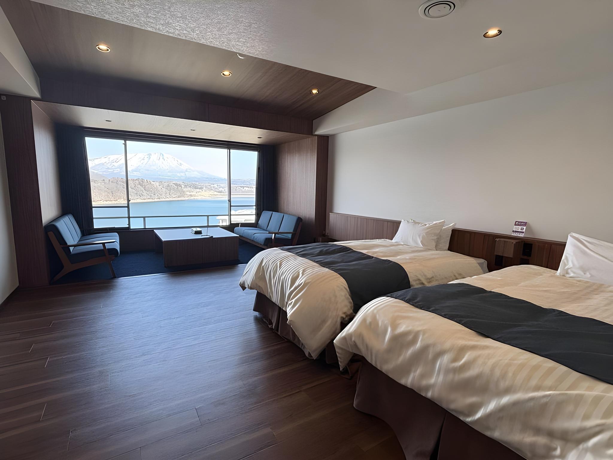 Semi Room, 2 Semi Double Beds, Lake View
