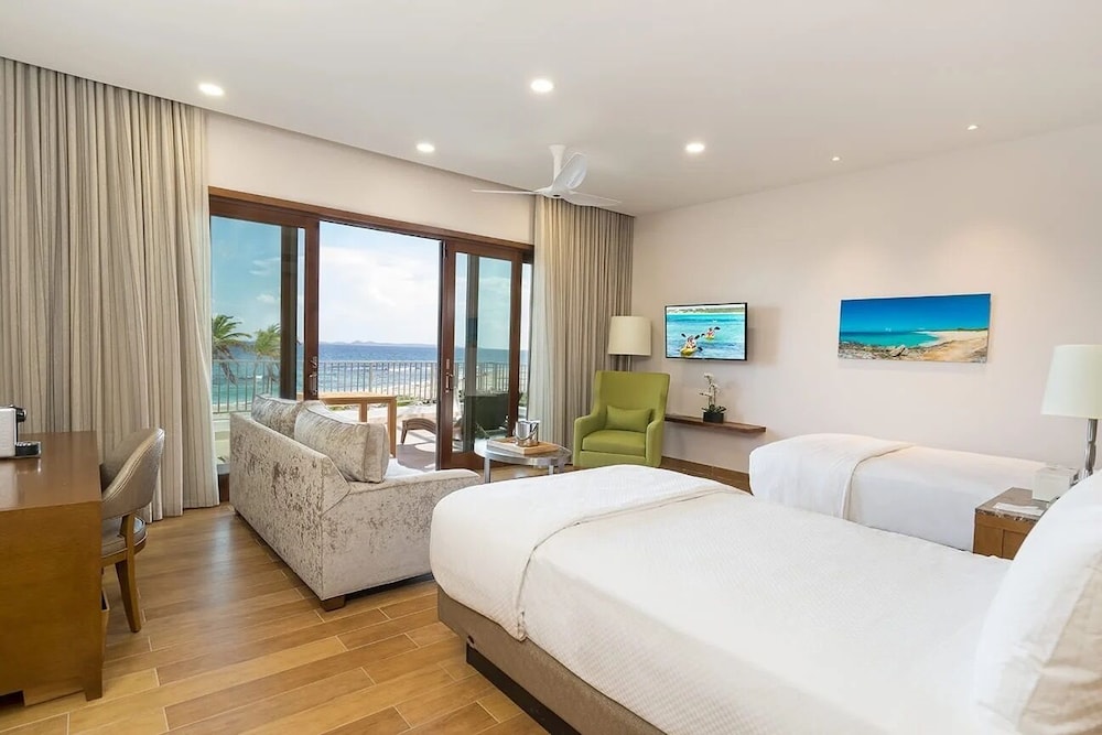 Beach, Junior Suite, 2 Double Beds, Ocean Front, Sofa, Merry Wing