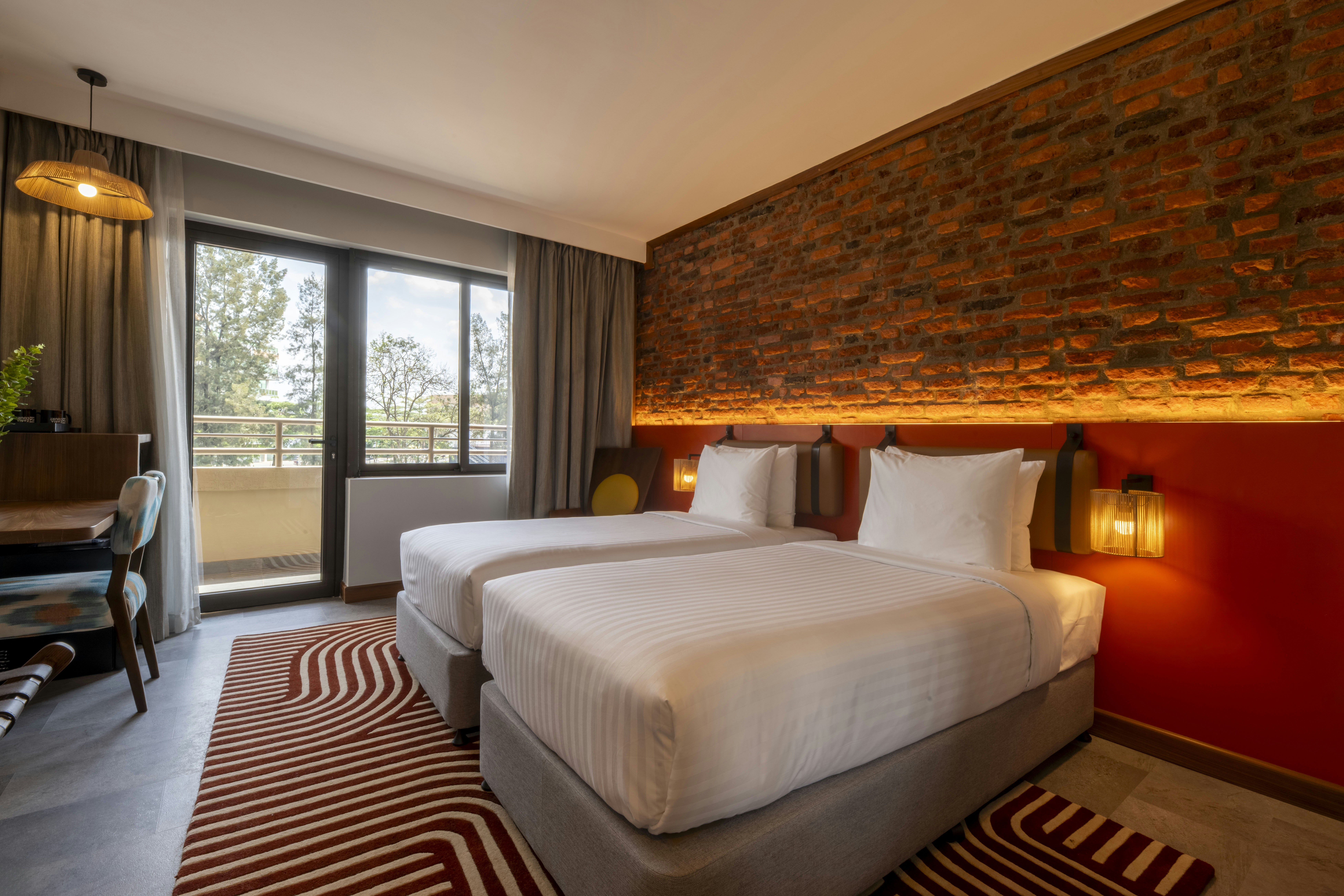 GUEST ROOM, TWIN BEDS