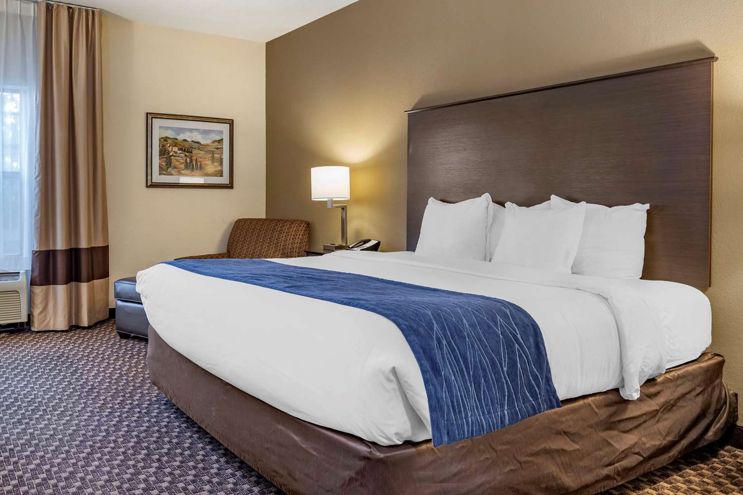 غرفة بسرير كينج لذوي الإعاقة، Comfort Inn Wings Stadium 2/4