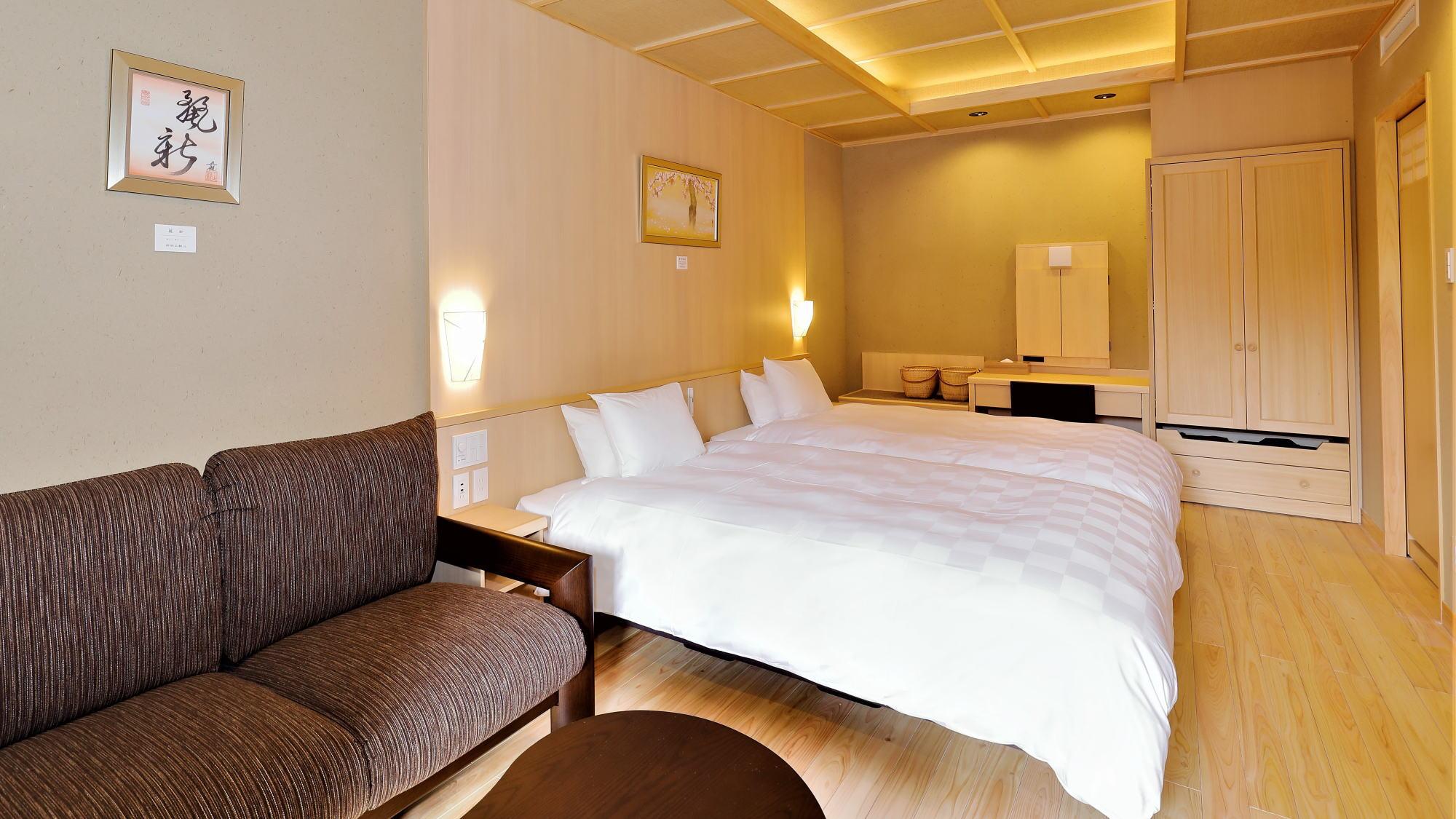 Western, Guest Room, Standard, Twin Beds, Outdoor Bath