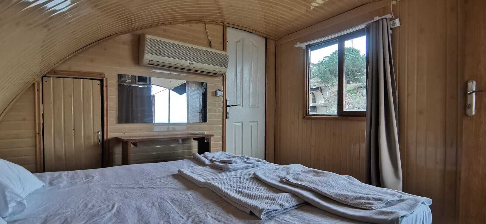 Slope, Basic, Tent, Double Bed, Partial Sea View