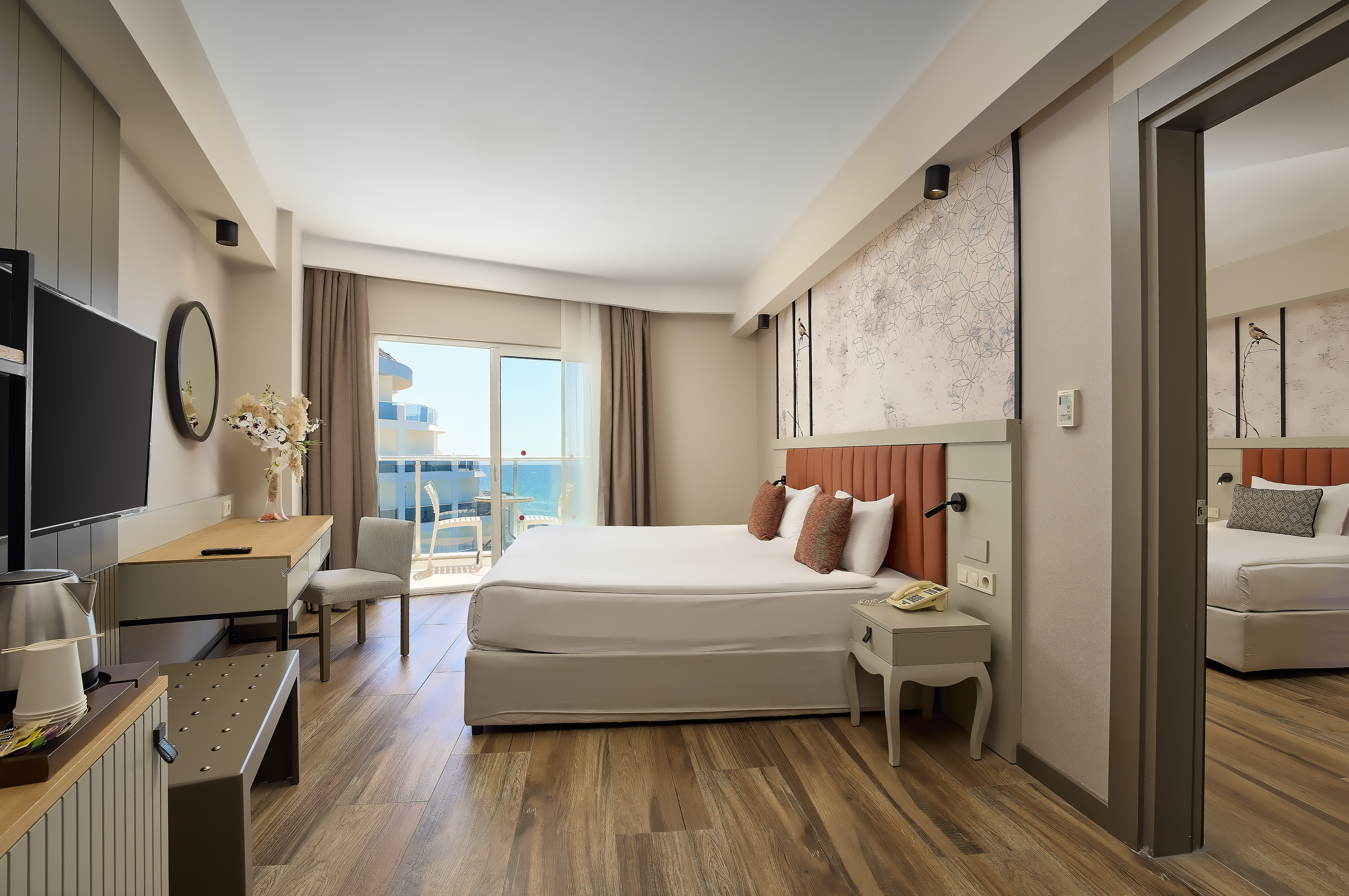 غرفة بإطلالة على البحر، Seaden Sea Planet Resort and Spa 2/3