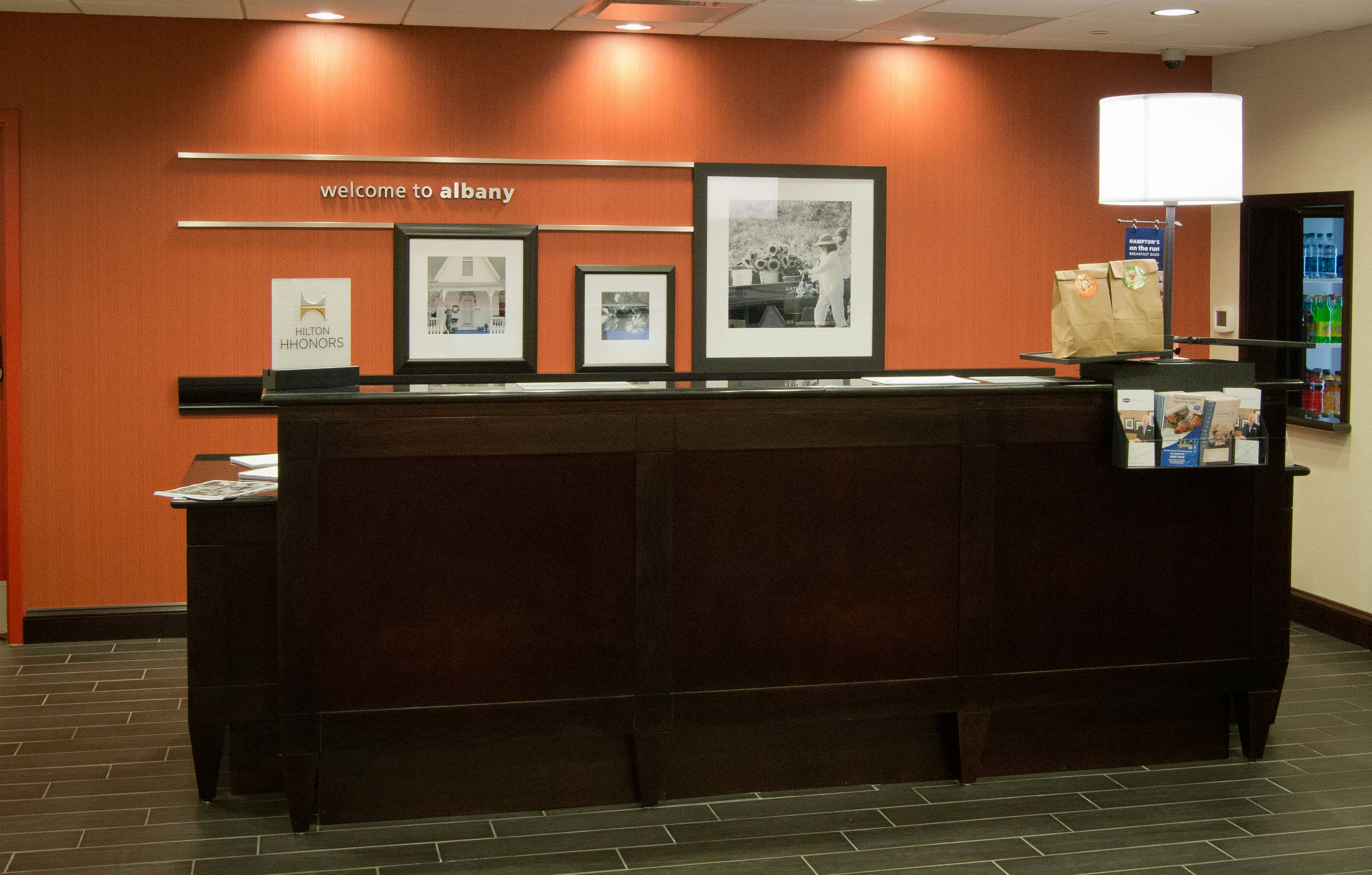 Lobby at HAMPTON INN AND SUITES ALBANY, ALBANY - GA