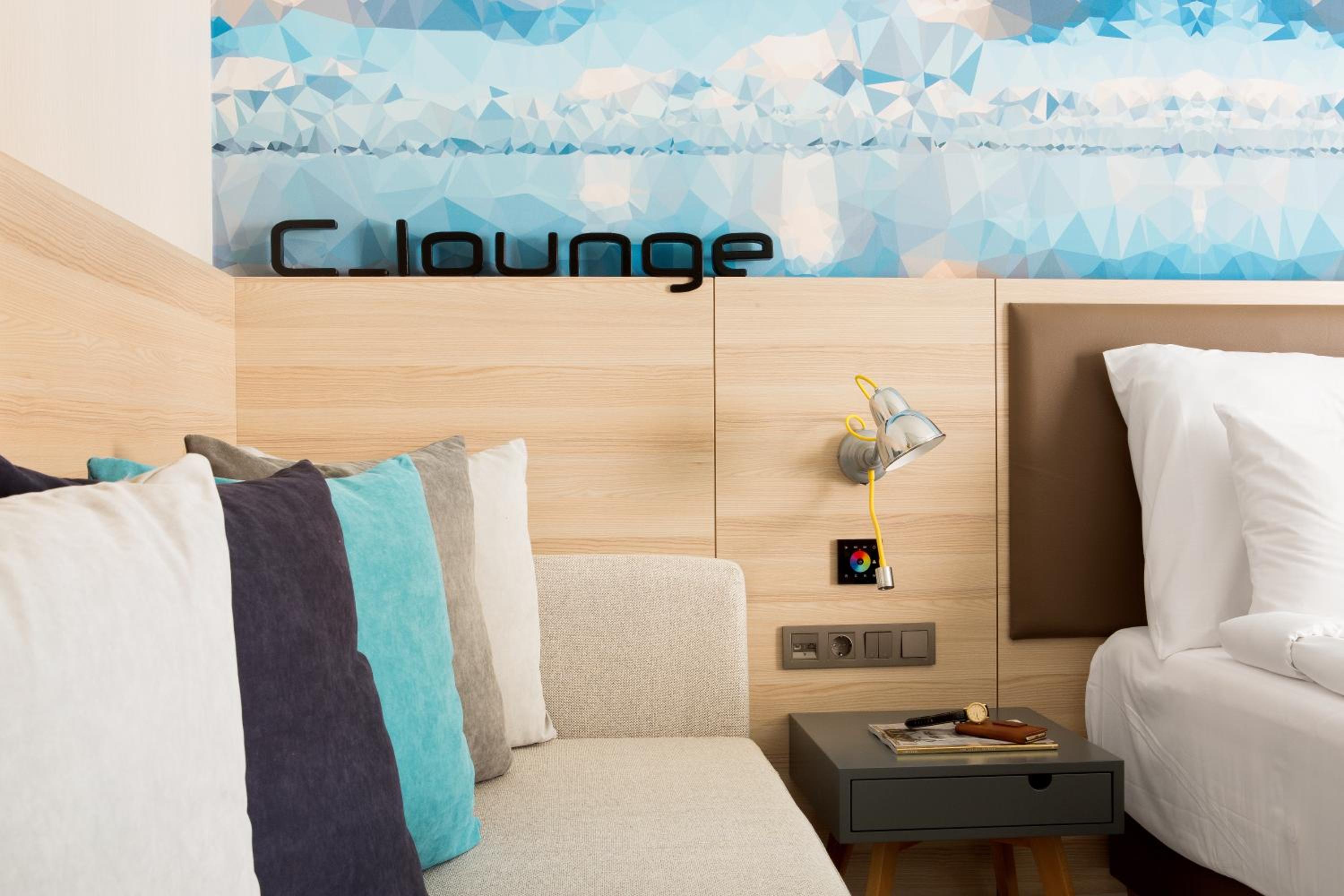 Room, Double Bed, Land View, Sofa