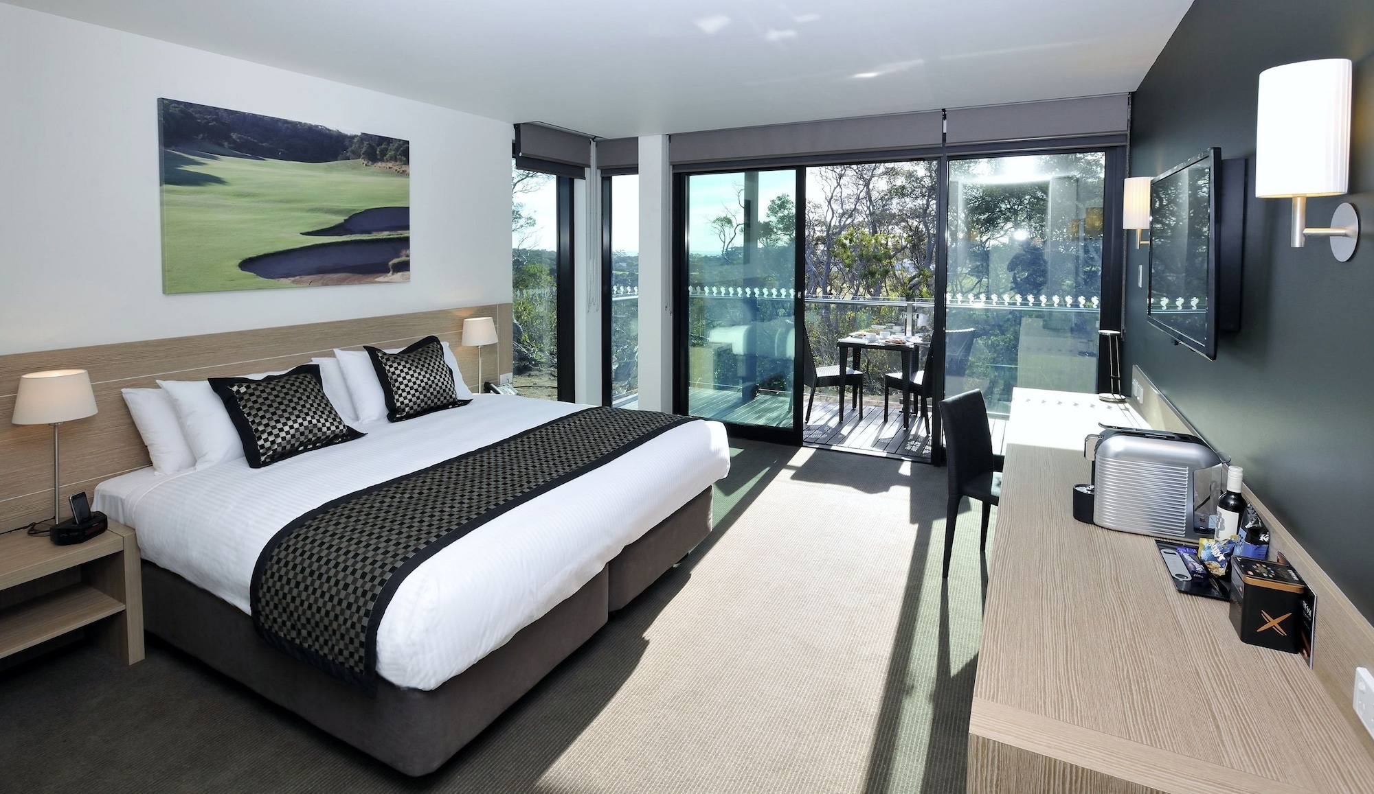 Superior, Double or Twin Bed, Golf Course View, Balcony