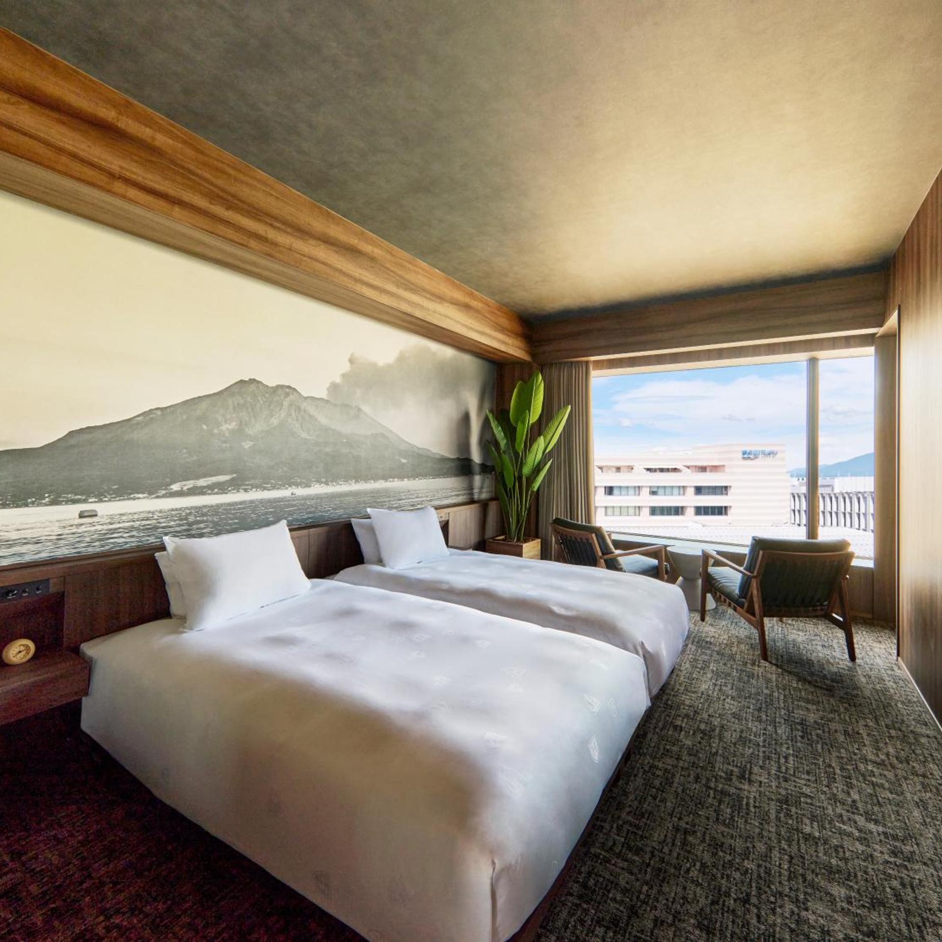 Suite, Twin Beds, Balcony, Sky Floor