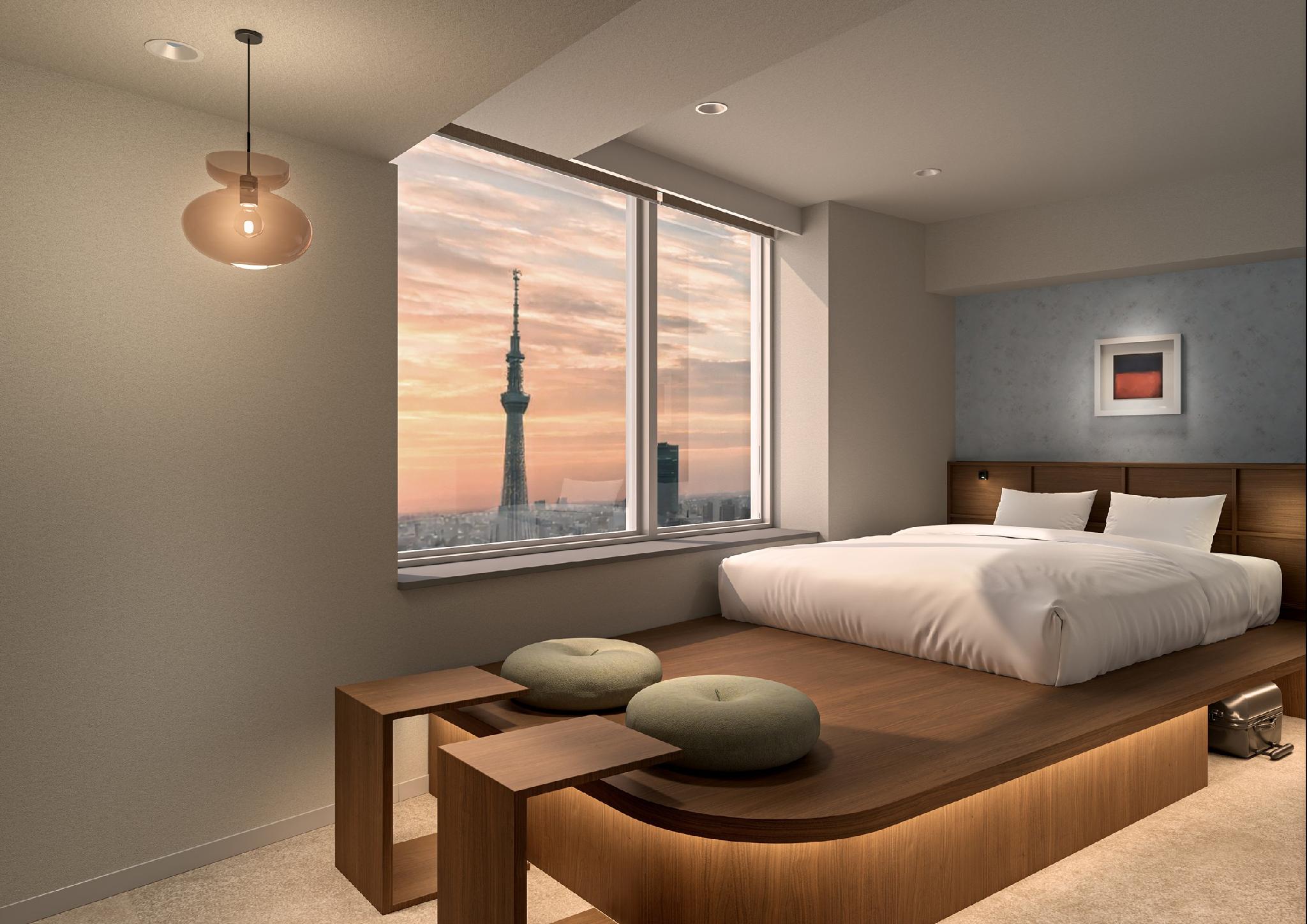 Superior, Double Bed, Town View, No Bathroom, Low Floor