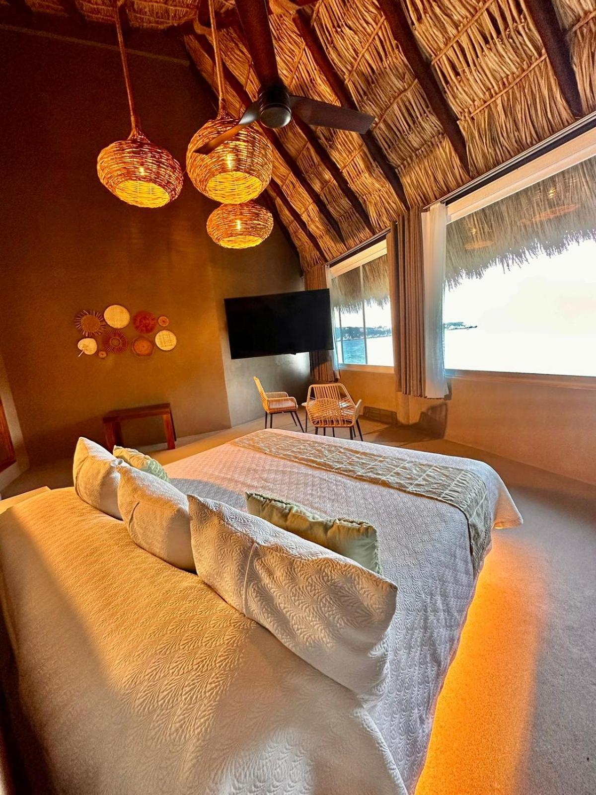 غرفة ديلوكس بسرير كينج بمسبح خاص، Quinta Bella Huatulco 7/7
